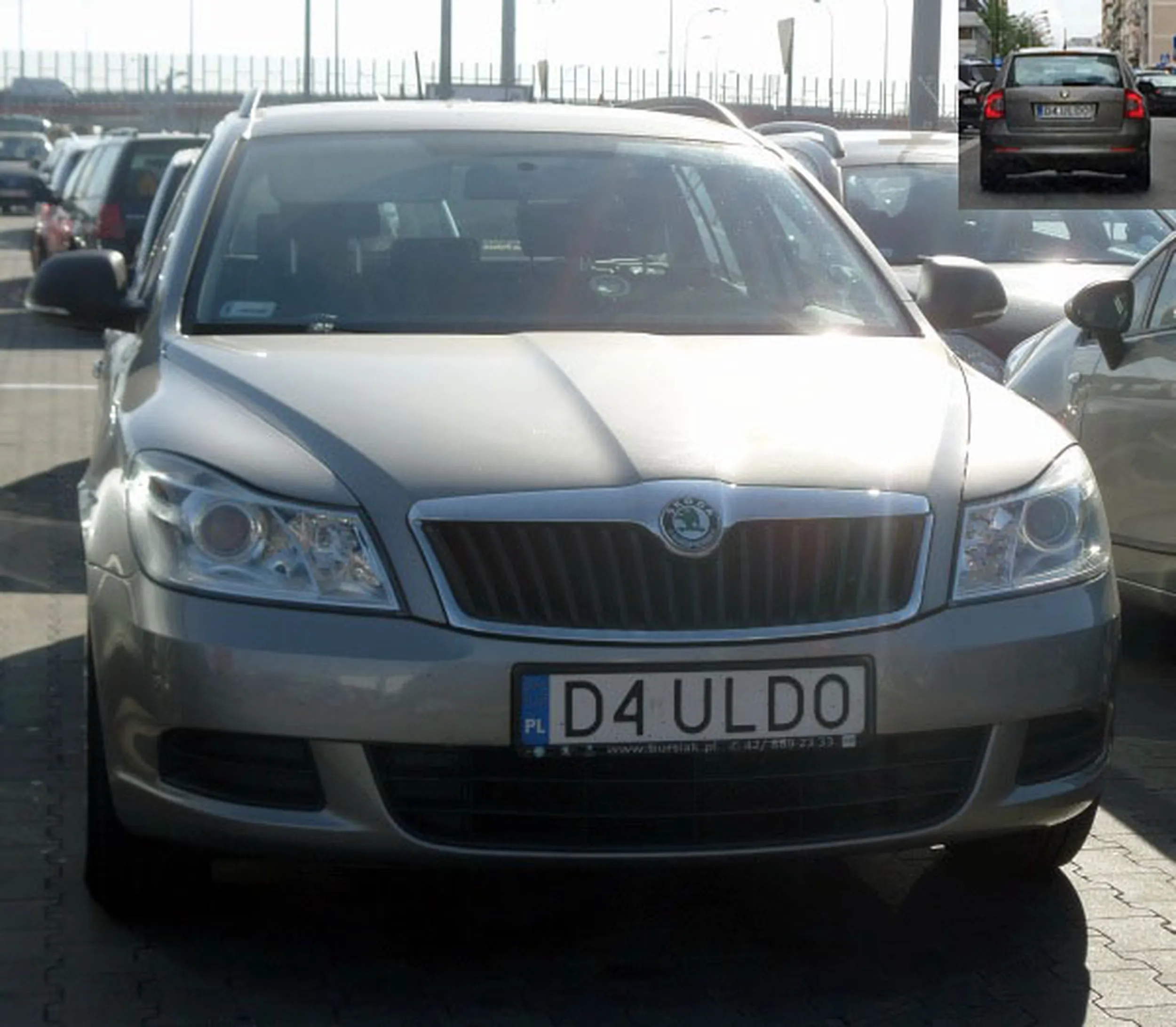 Fajny numer, blacha D4 ULDO