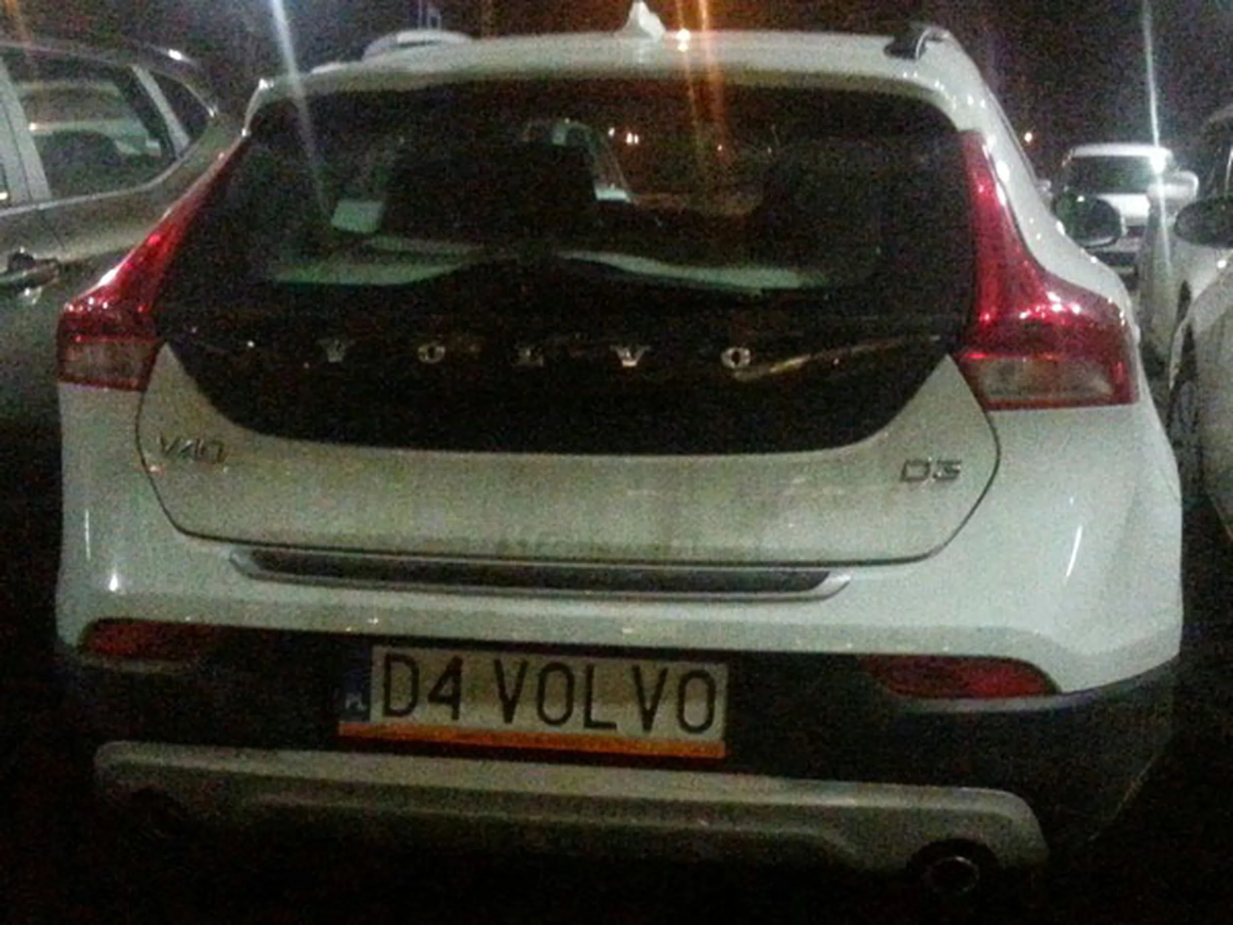 Fajny numer, blacha D4 VOLVO