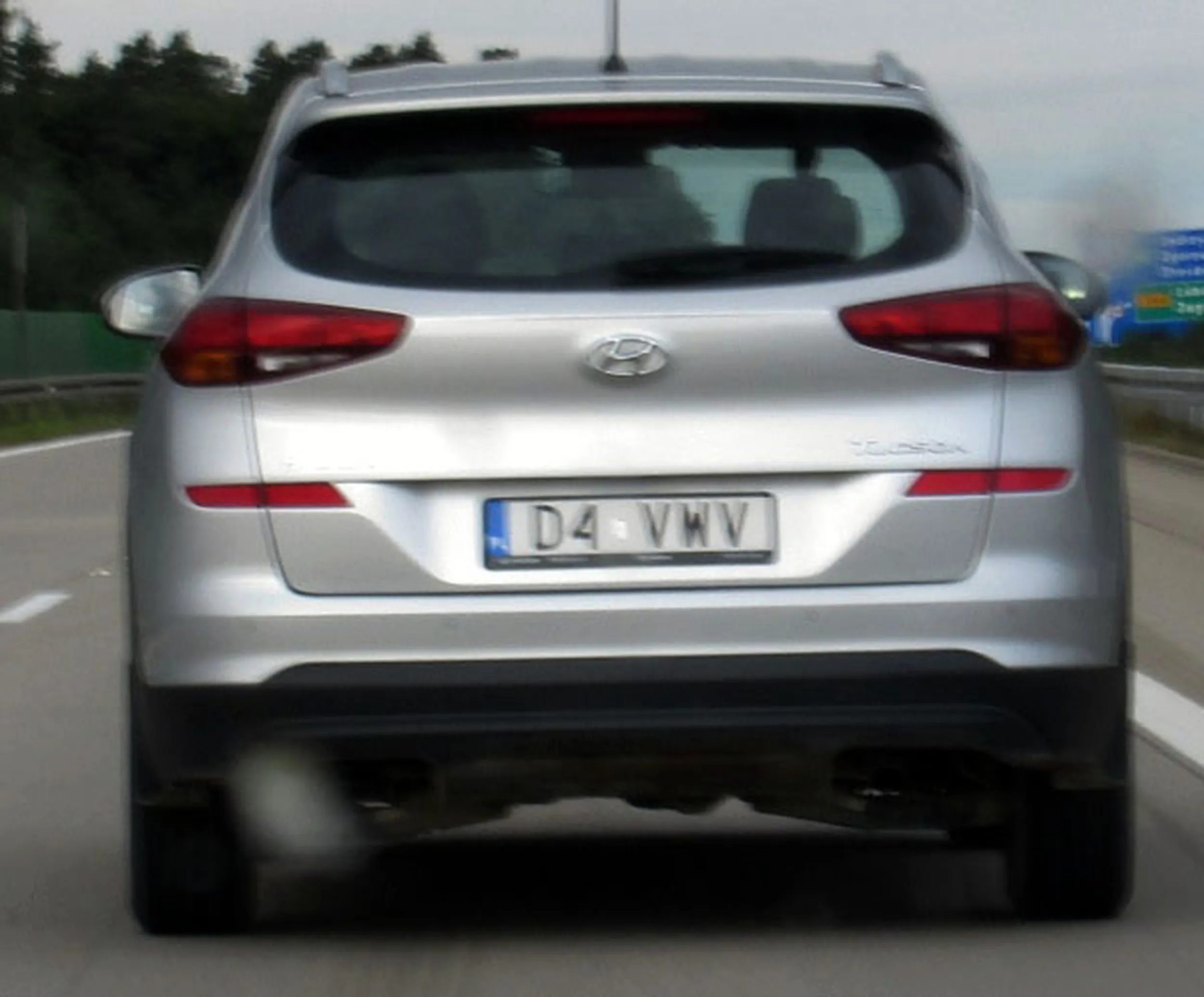 Fajny numer, blacha D4 VWV