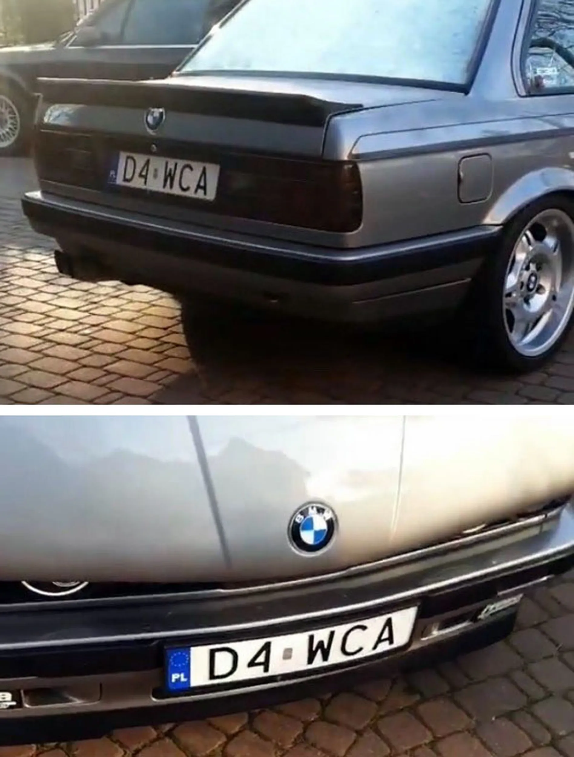 Fajny numer, blacha D4 WCA