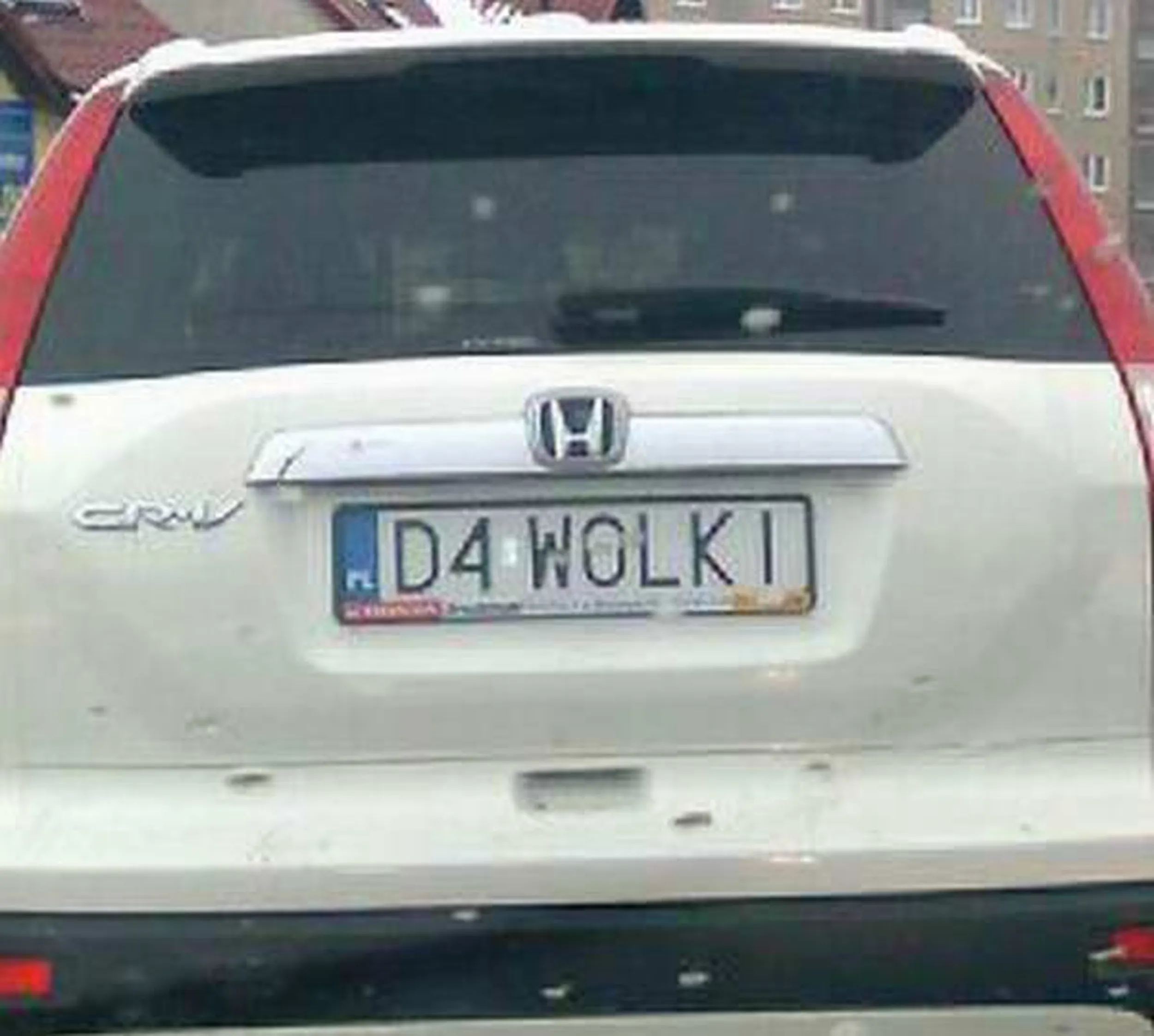 Fajny numer, blacha D4 WOLKI