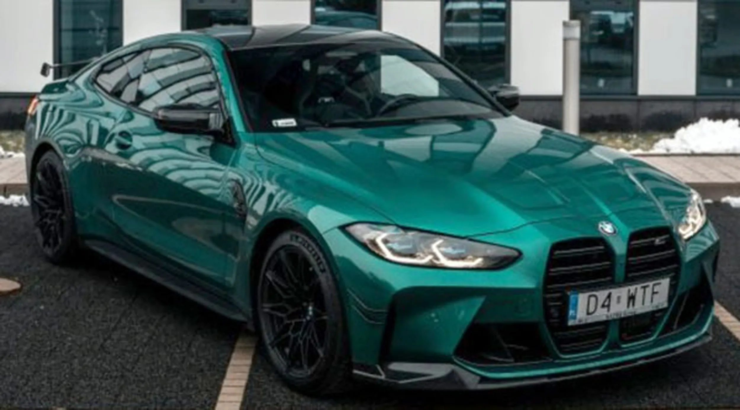 Fajny numer, blacha D4 WTF