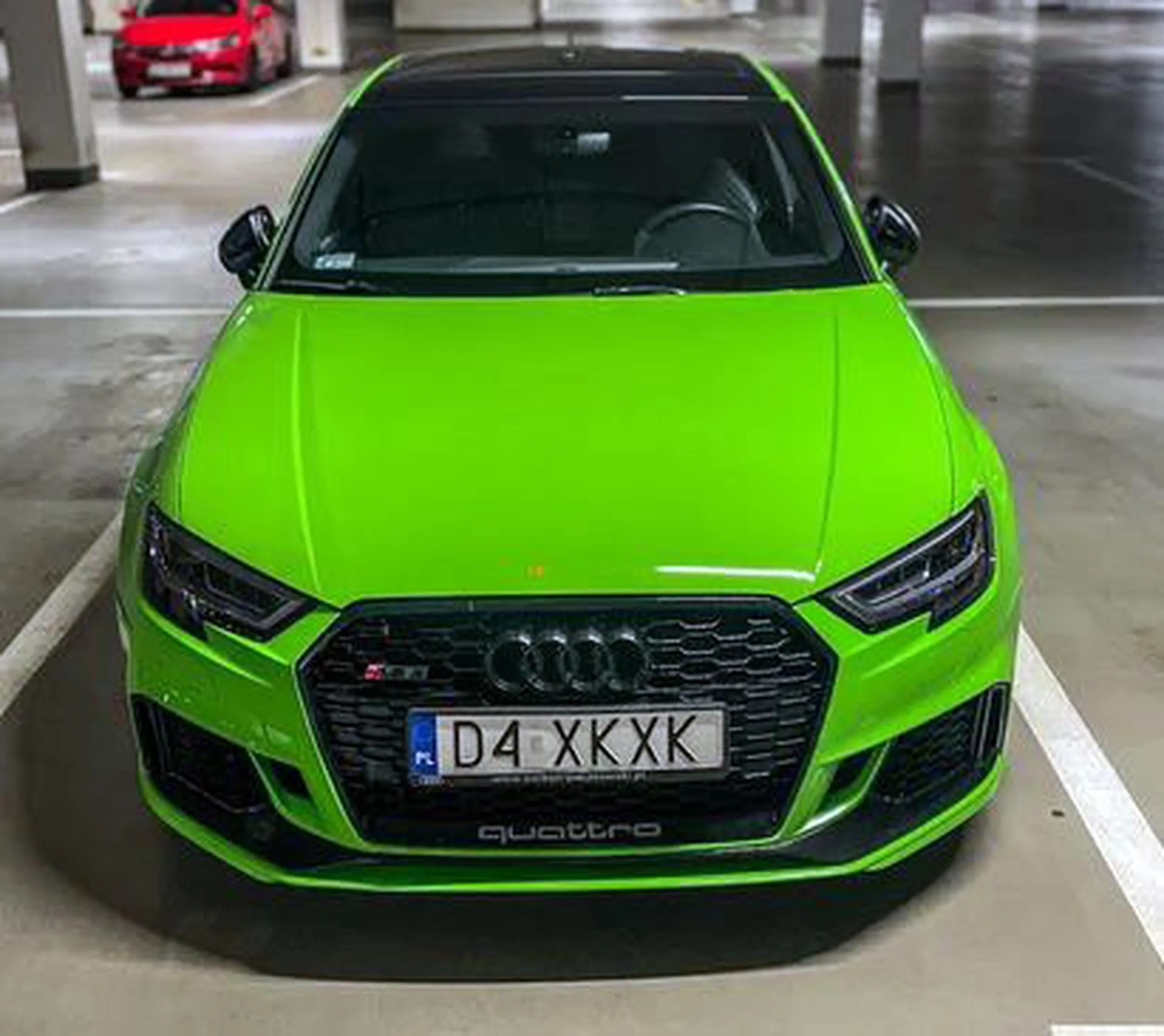 Fajny numer, blacha D4 XKXK