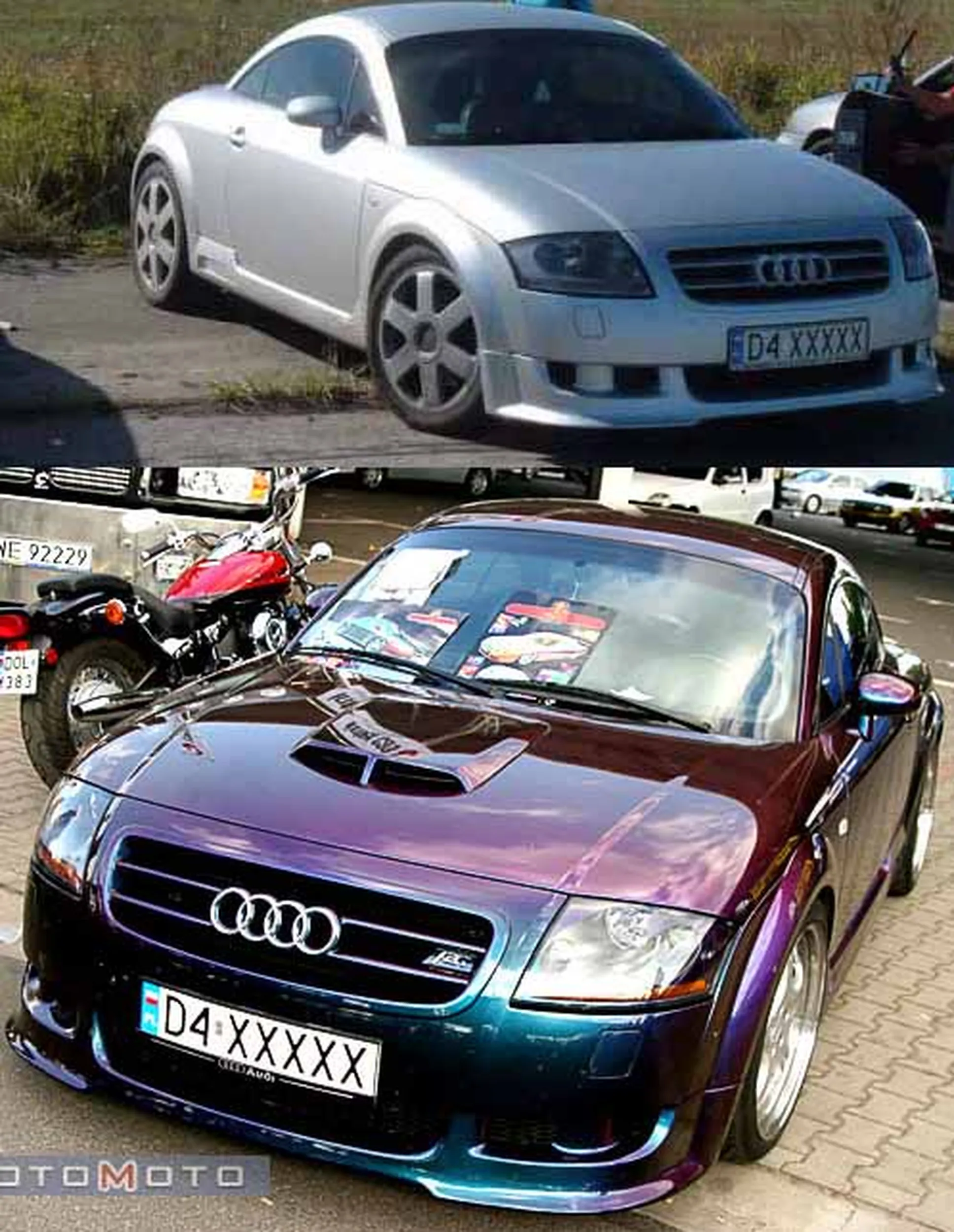 Fajny numer, blacha D4 XXXXX