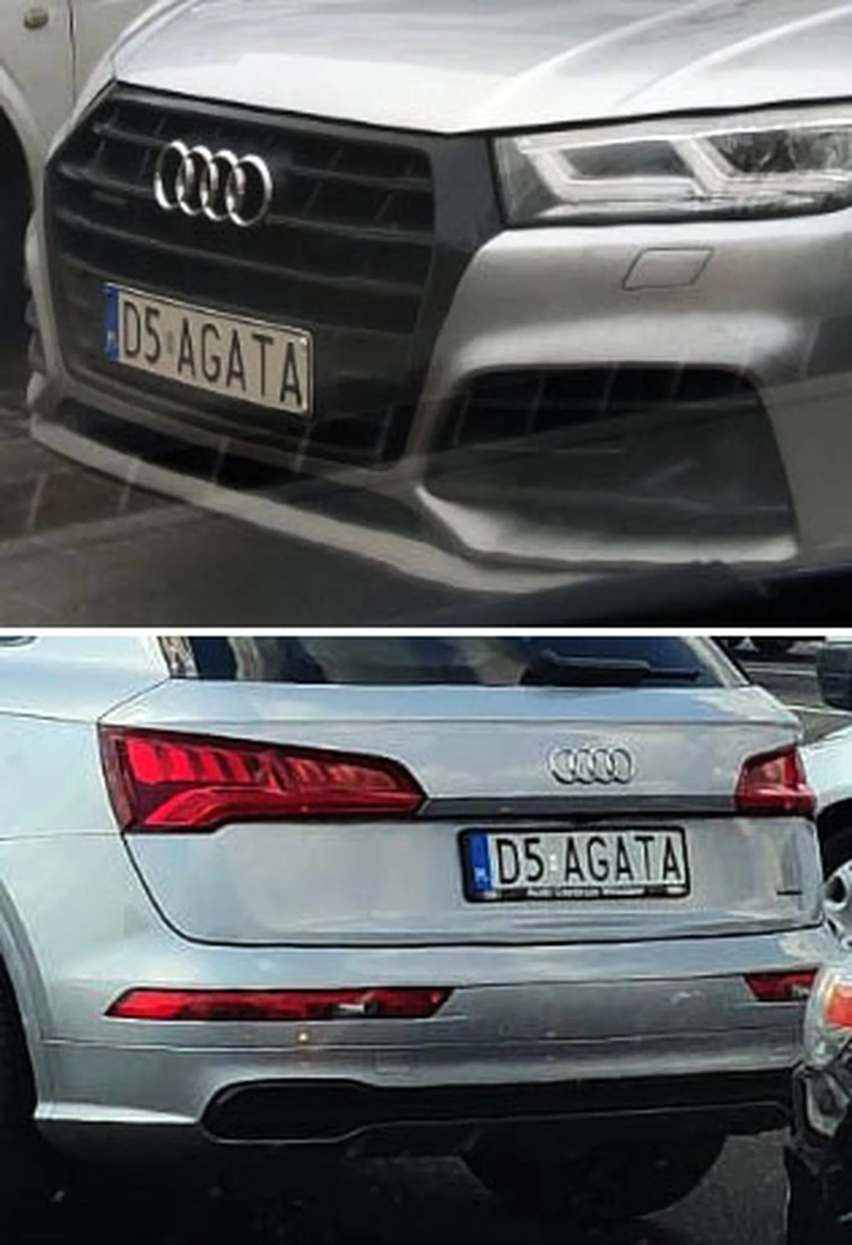 Fajny numer, blacha D5 AGATA