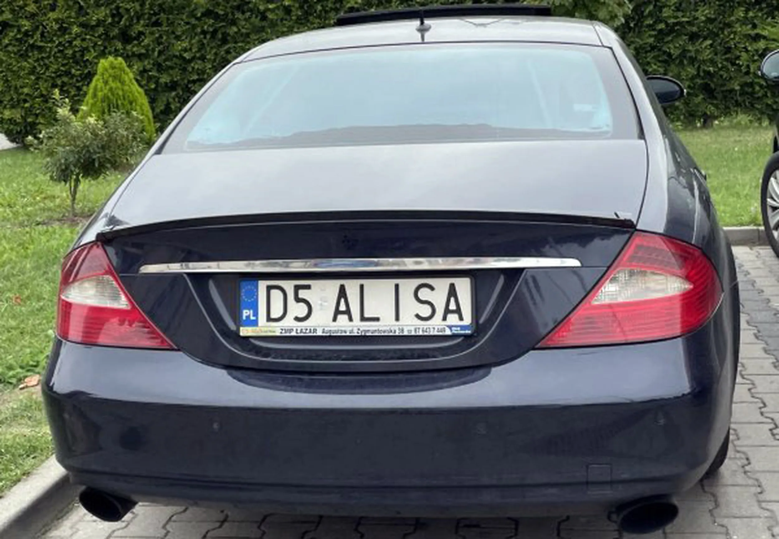 Fajny numer, blacha D5 ALISA