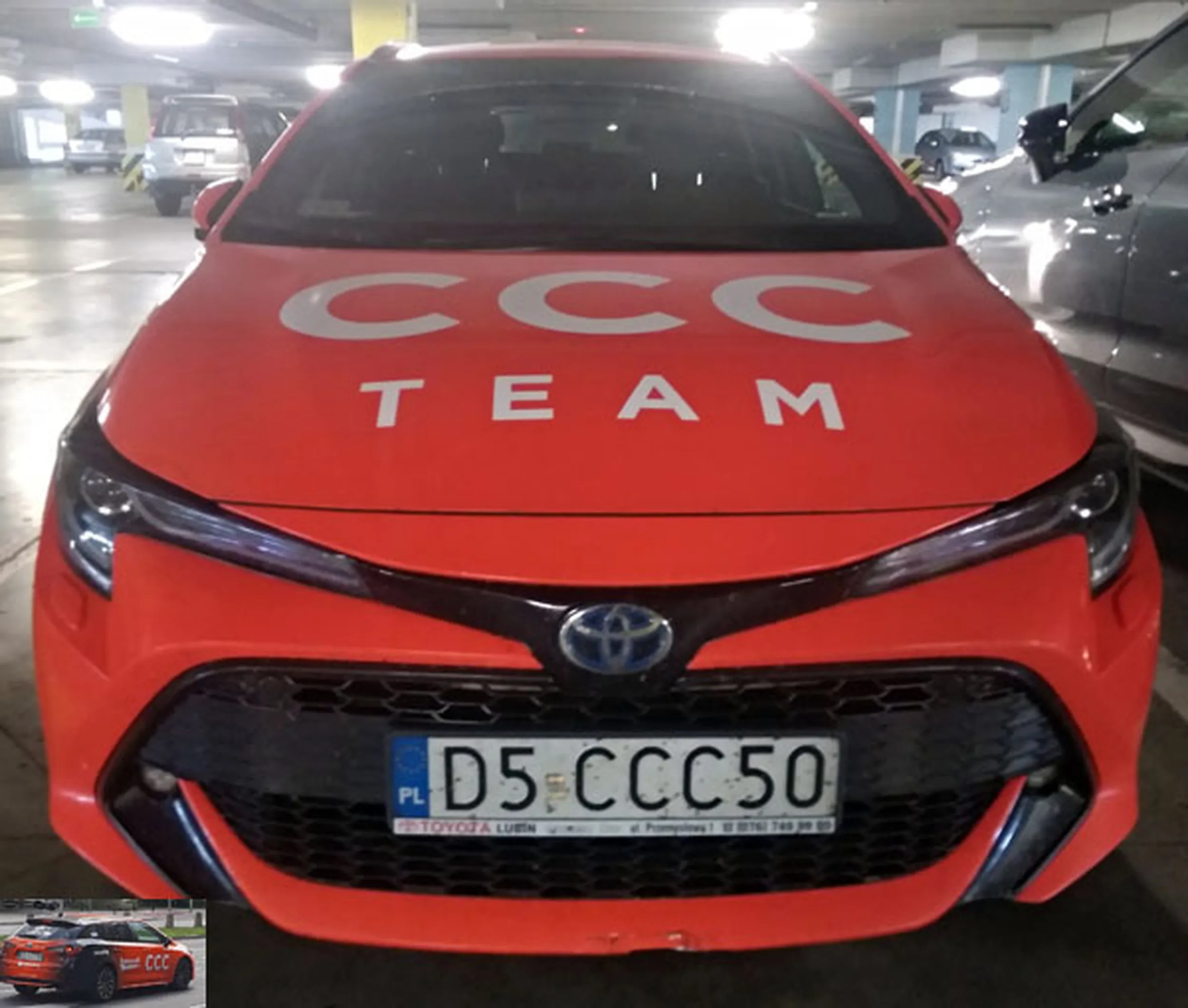 Fajny numer, blacha D5 CCC50