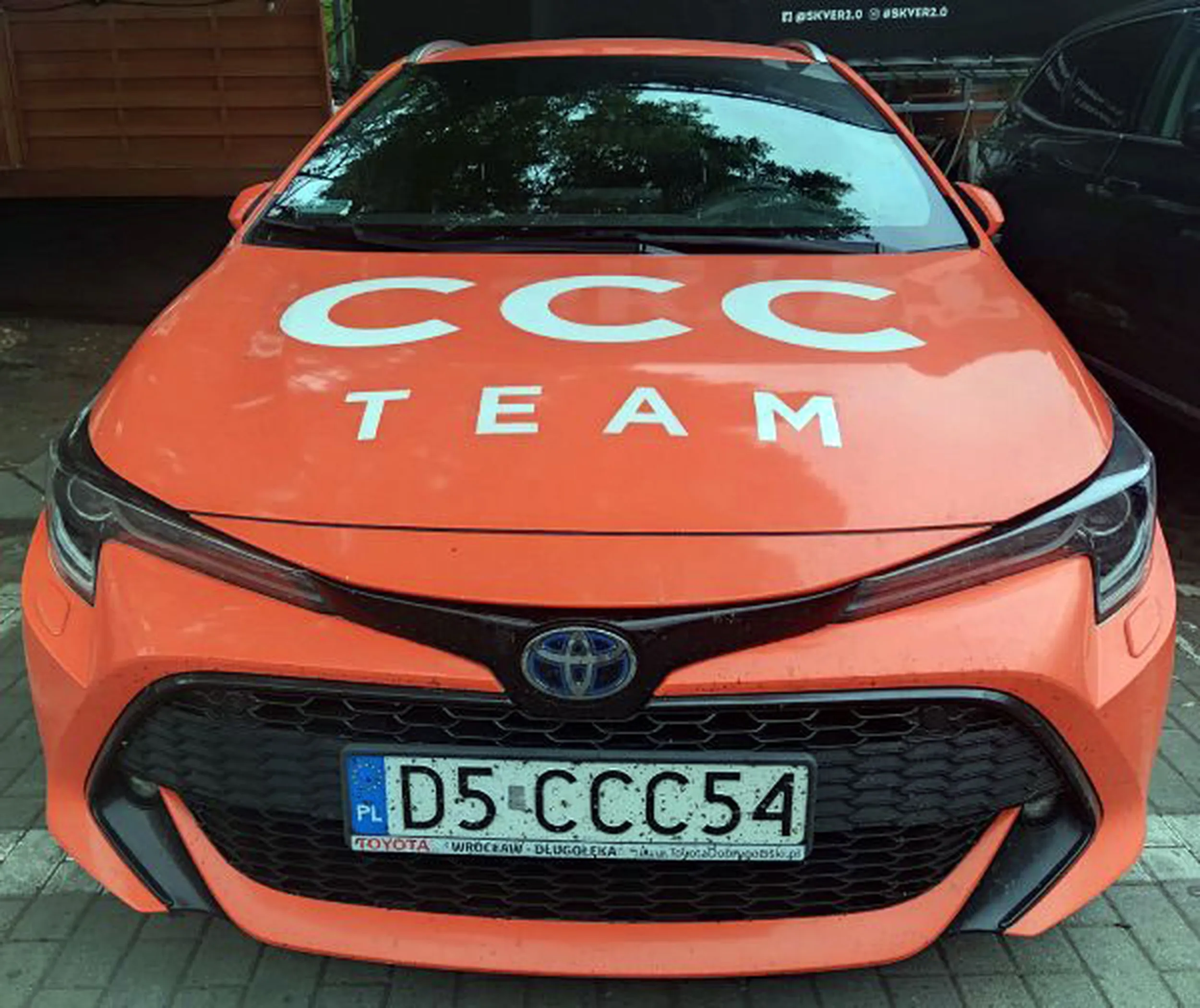 Fajny numer, blacha D5 CCC54