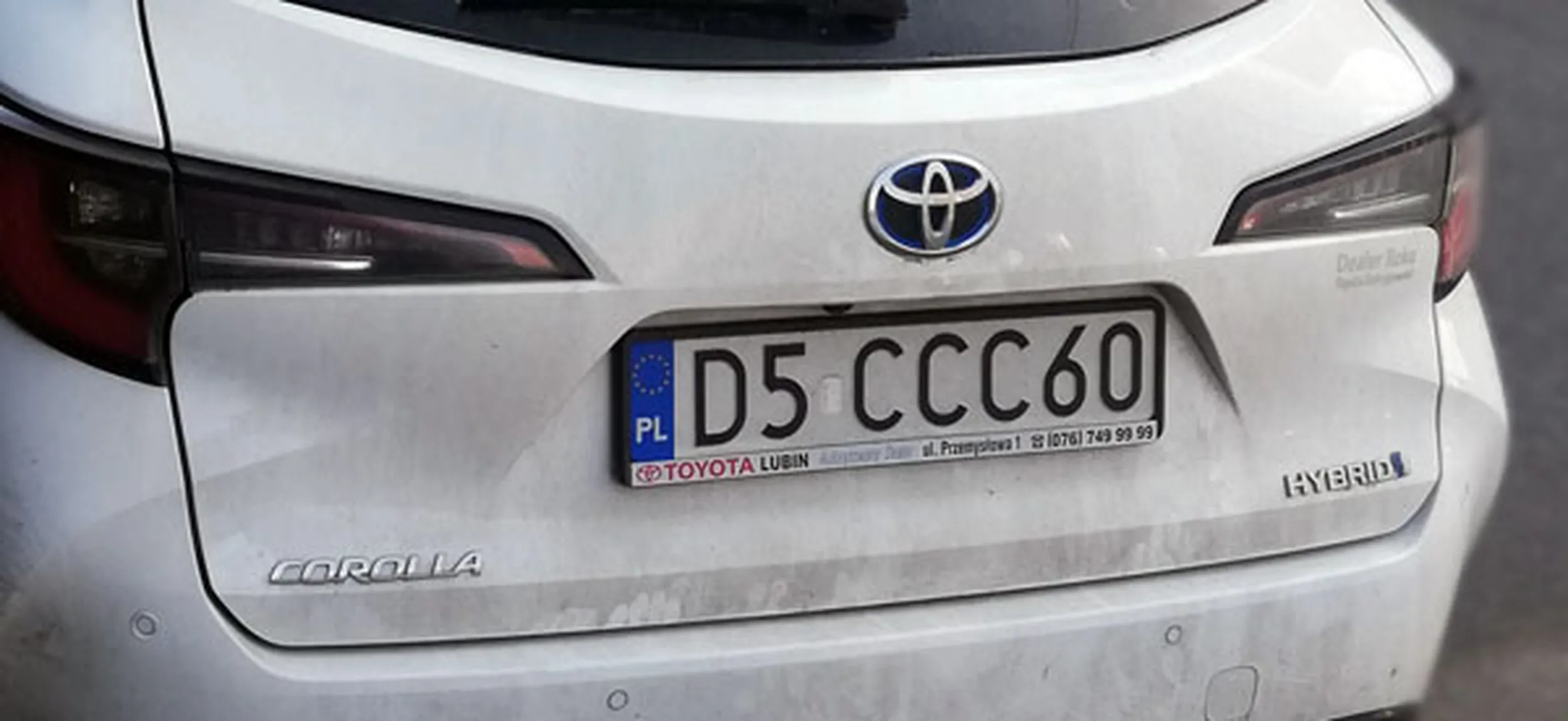 Fajny numer, blacha D5 CCC60