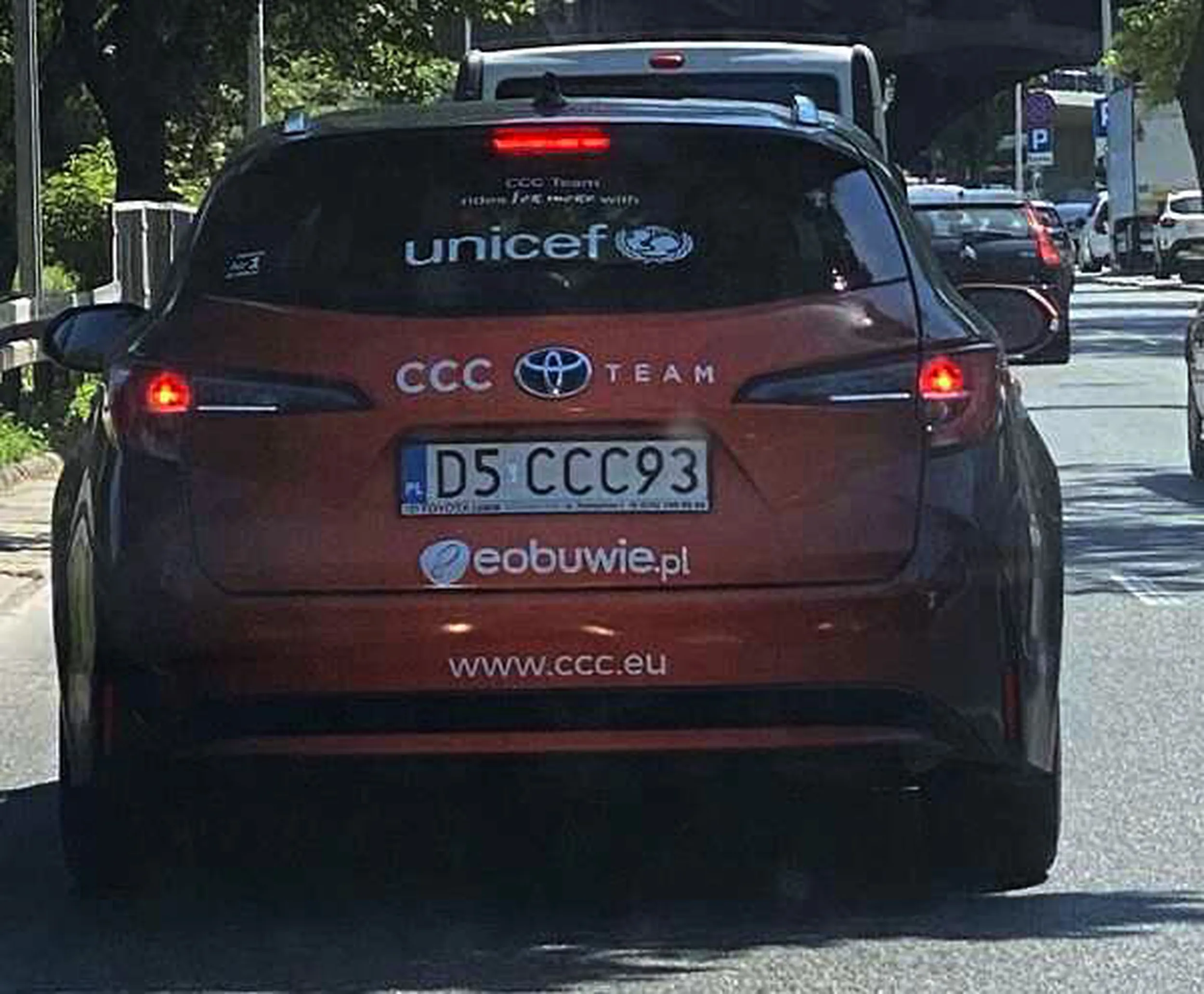 Fajny numer, blacha D5 CCC93