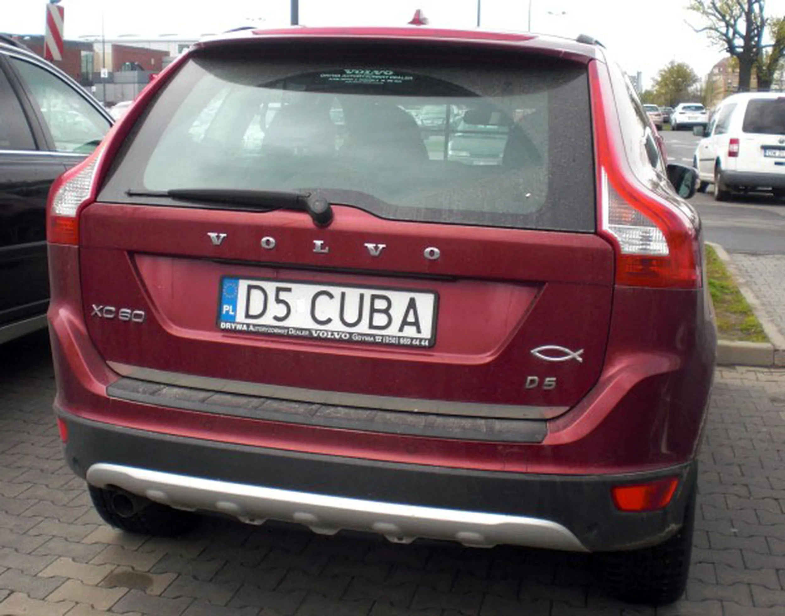 Fajny numer, blacha D5 CUBA