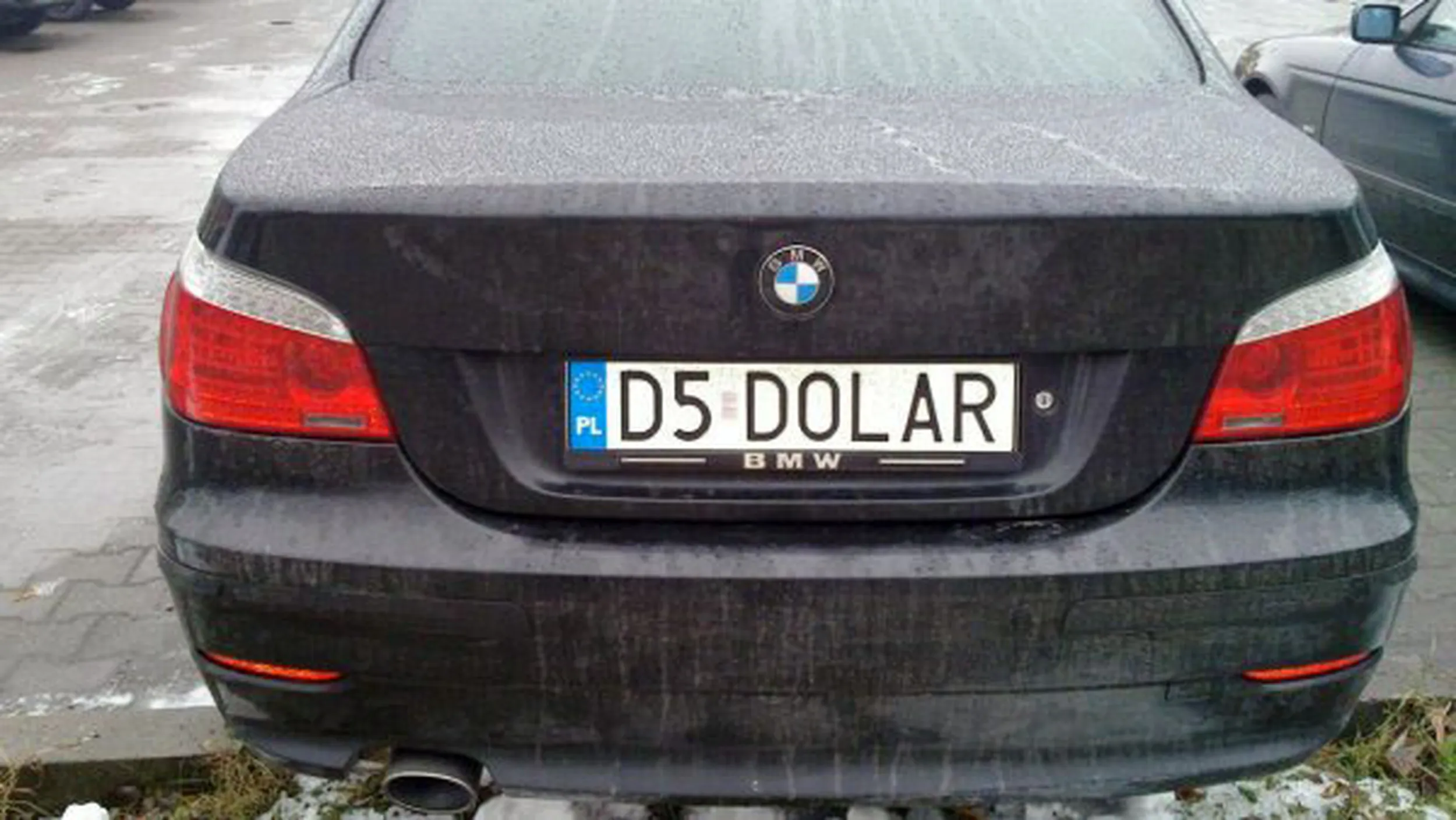 Fajny numer, blacha D5 DOLAR