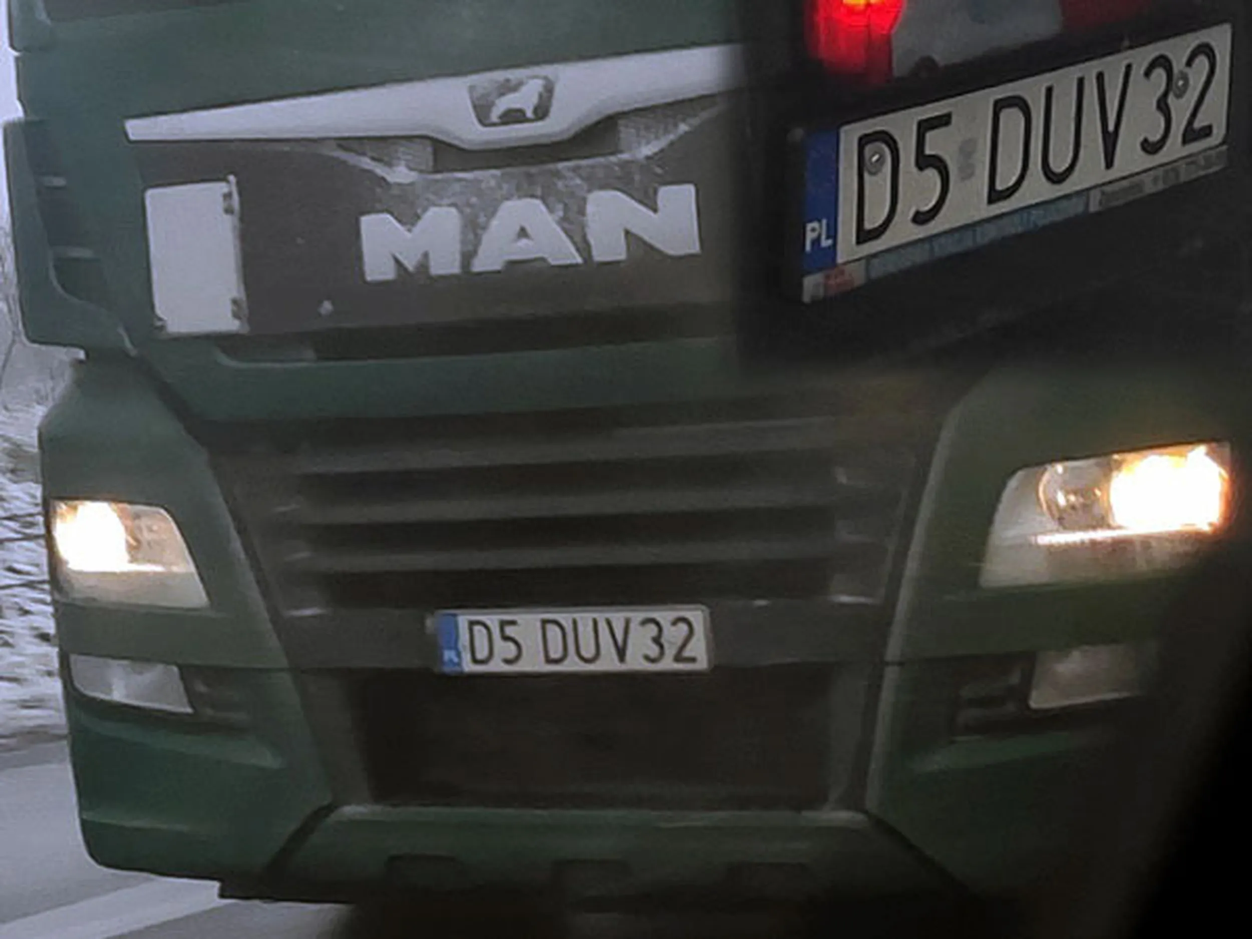Fajny numer, blacha D5 DUV32