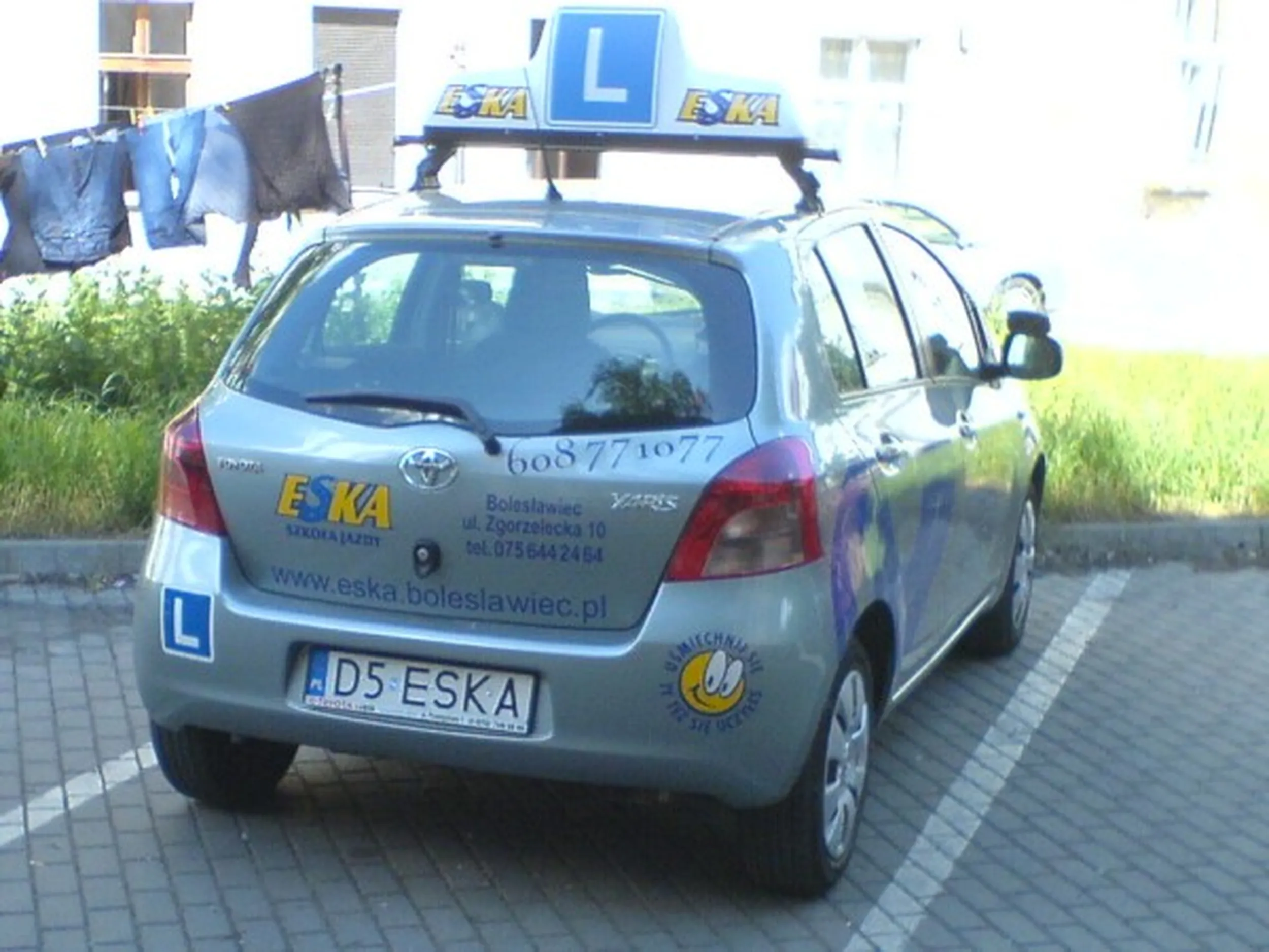 Fajny numer, blacha D5 ESKA