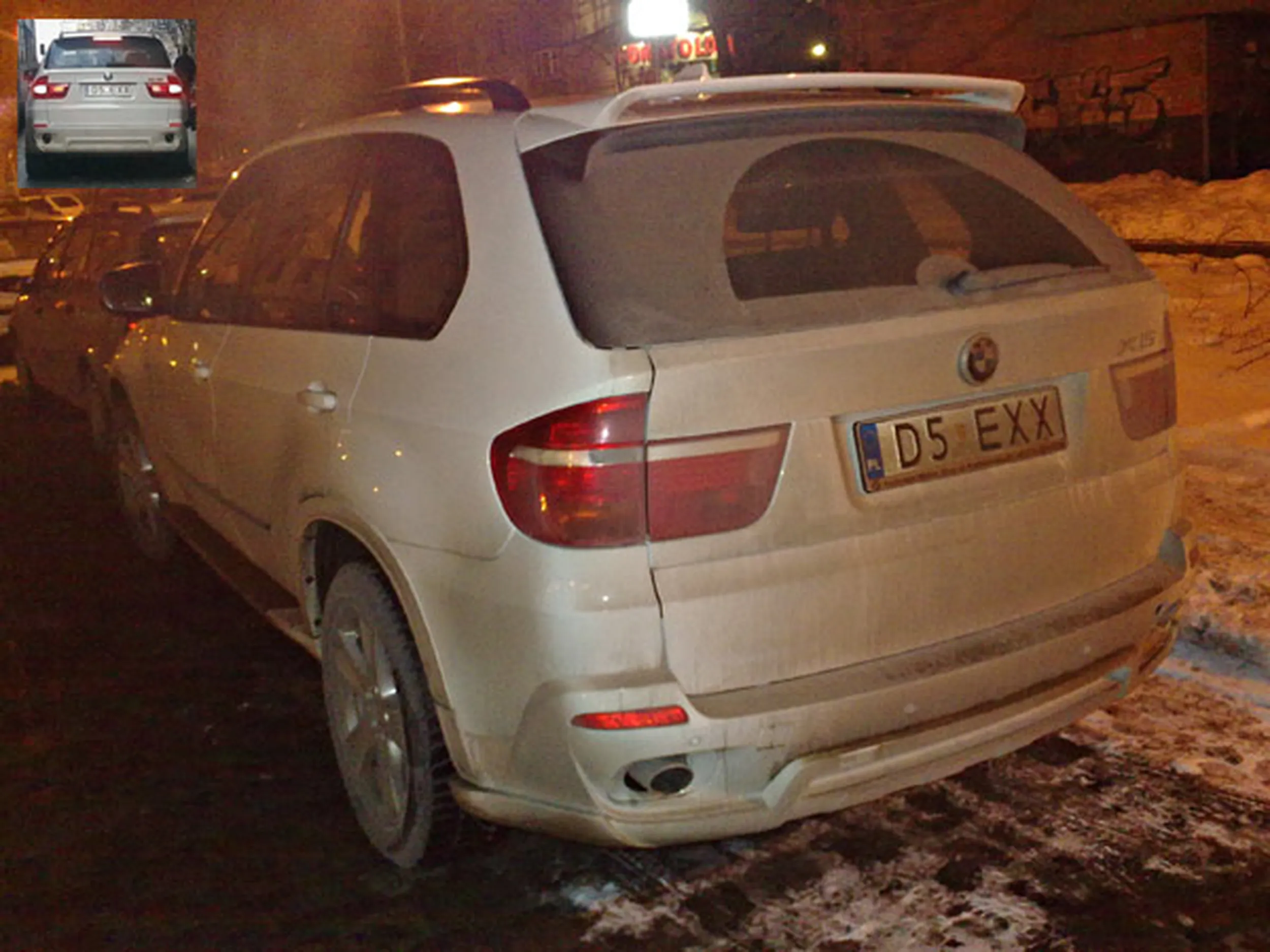 Fajny numer, blacha D5 EXX