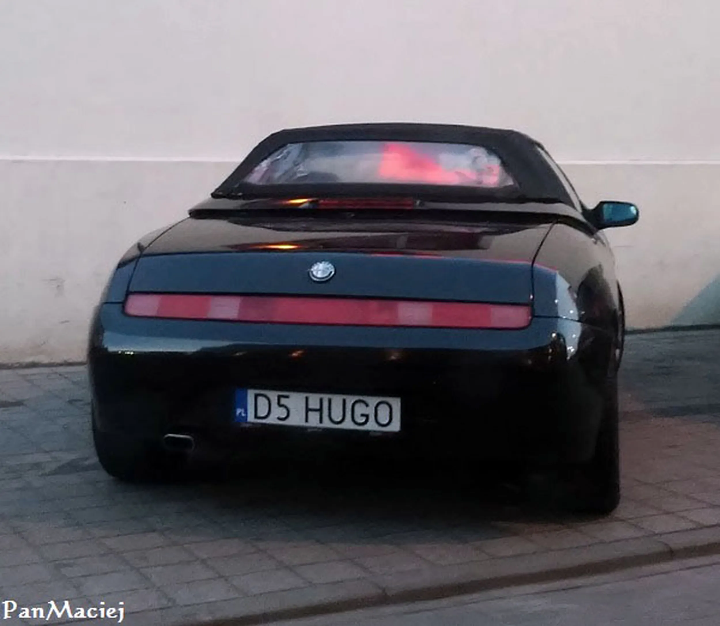 Fajny numer, blacha D5 HUGO