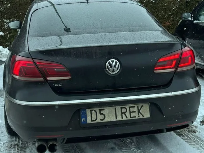 Fajny numer, blacha D5 IREK