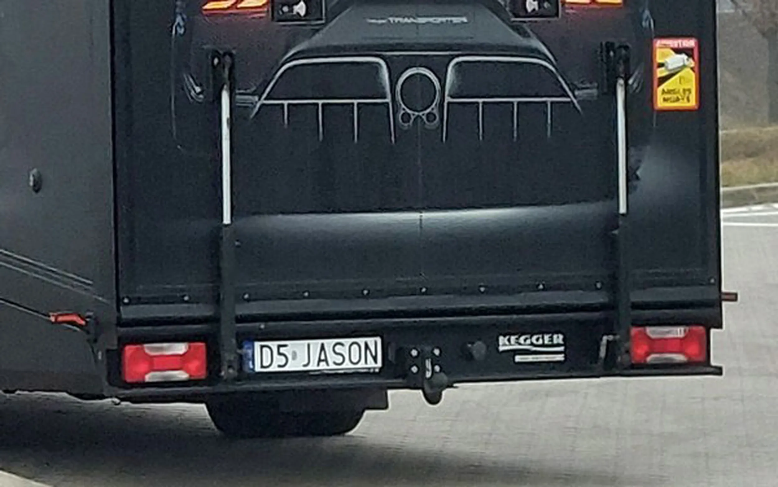 Fajny numer, blacha D5 JASON