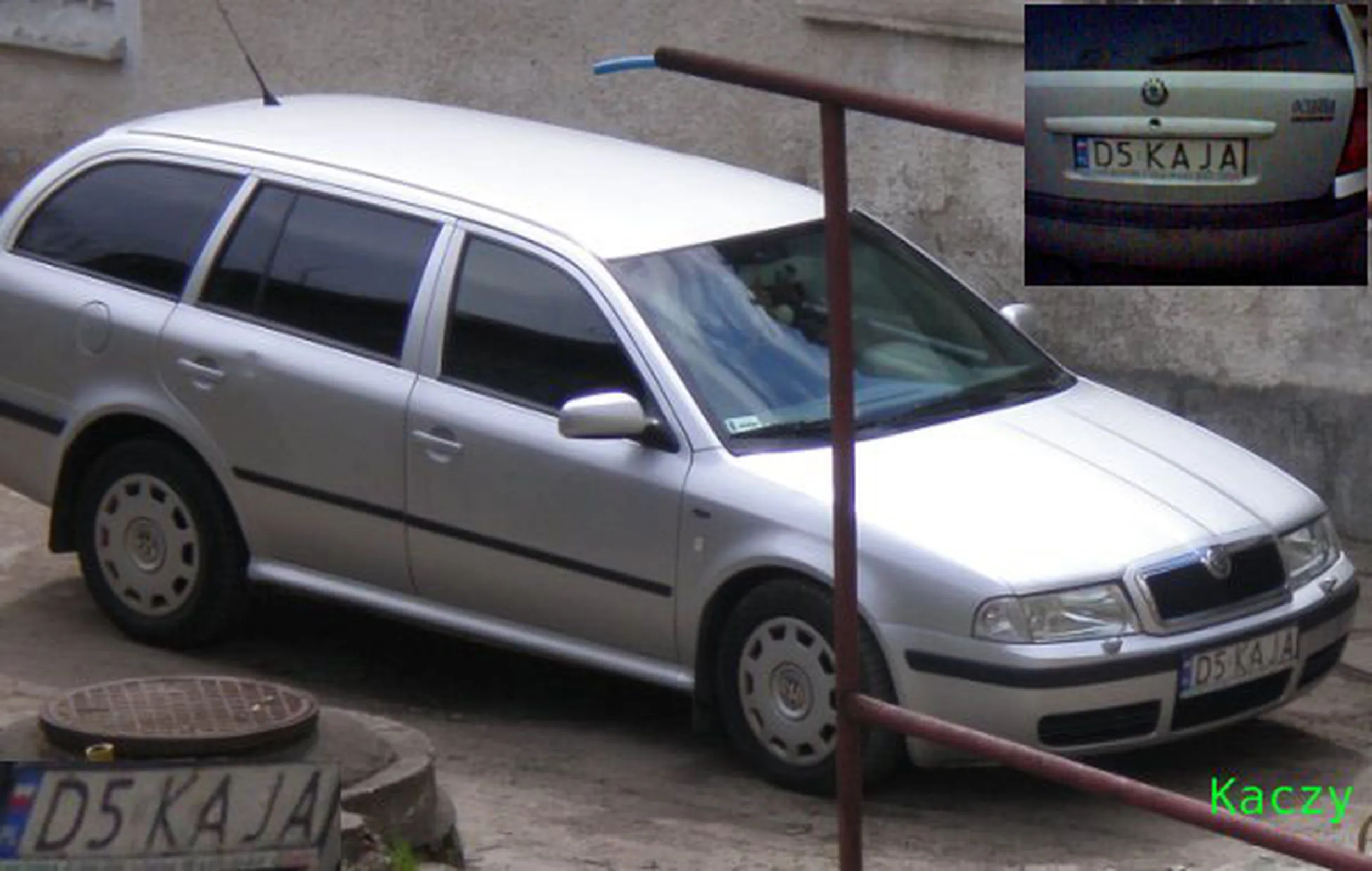 Fajny numer, blacha D5 KAJA