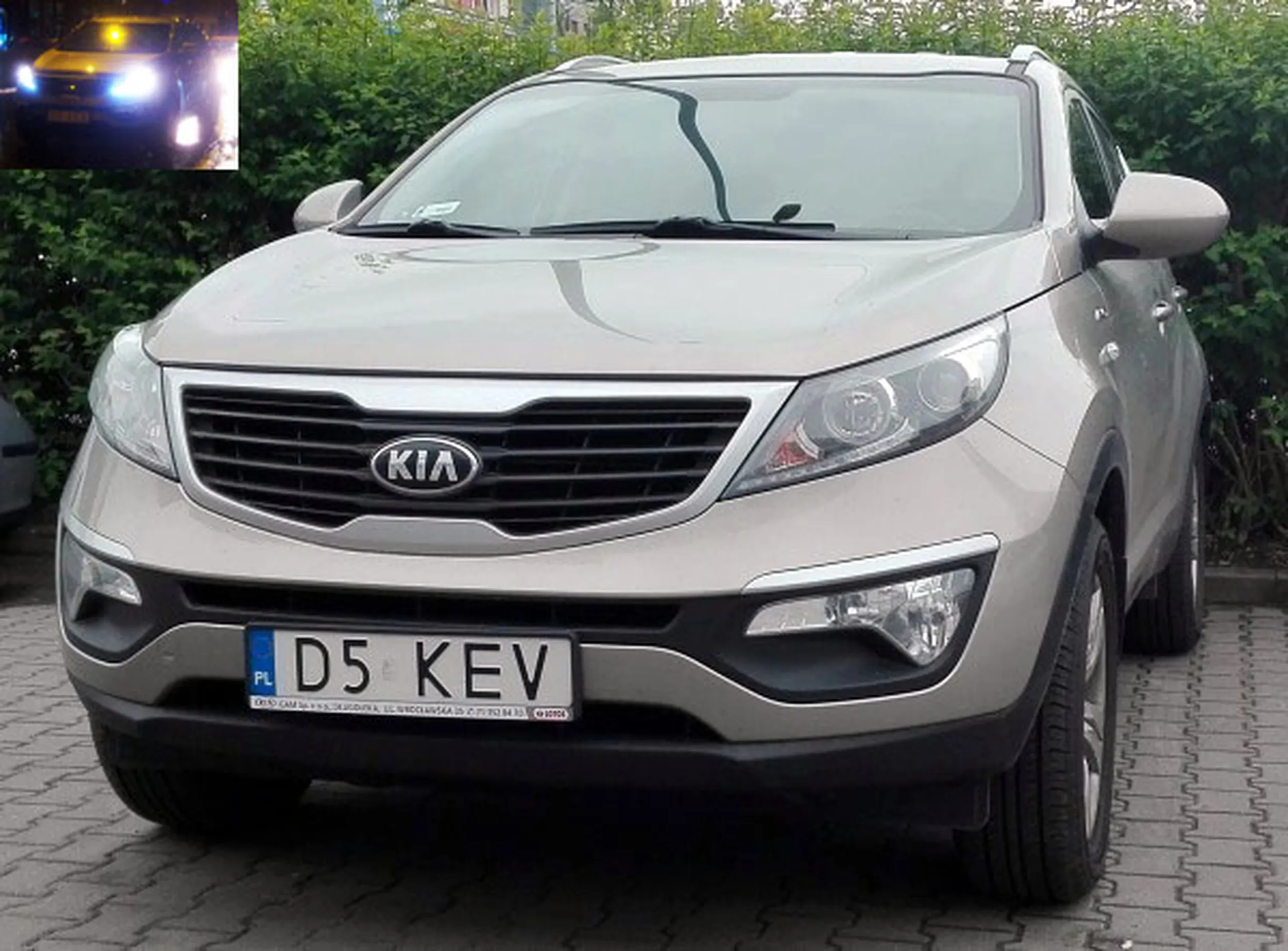 Fajny numer, blacha D5 KEV