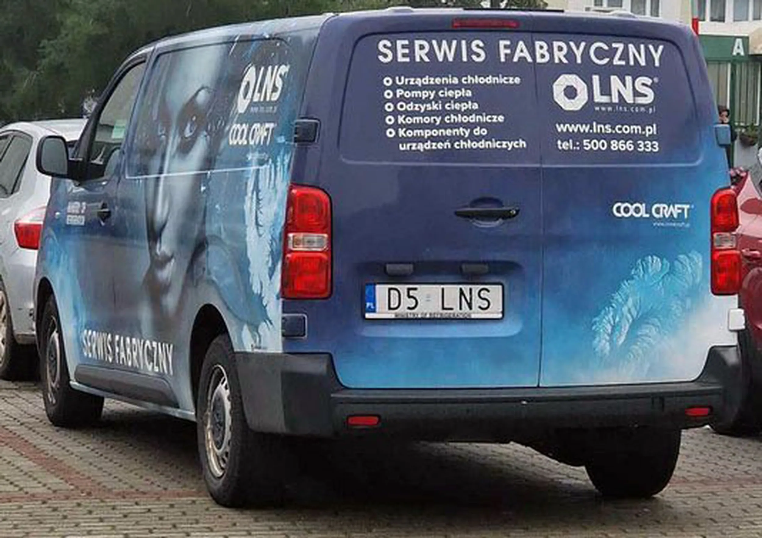 Fajny numer, blacha D5 LNS