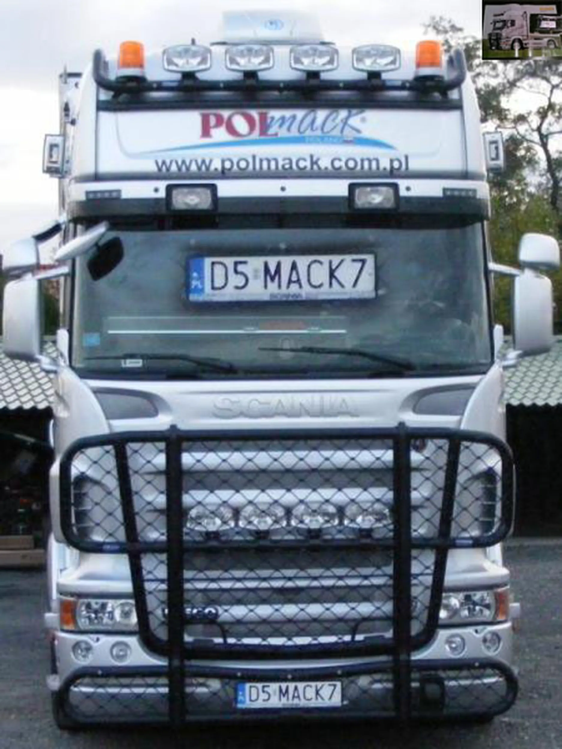 Fajny numer, blacha D5 MACK7