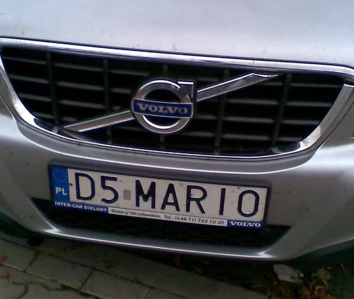 Fajny numer, blacha D5 MARIO