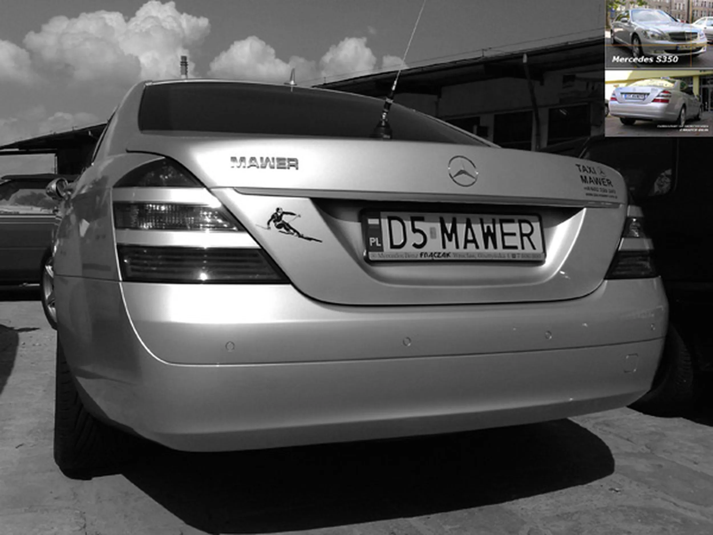 Fajny numer, blacha D5 MAWER