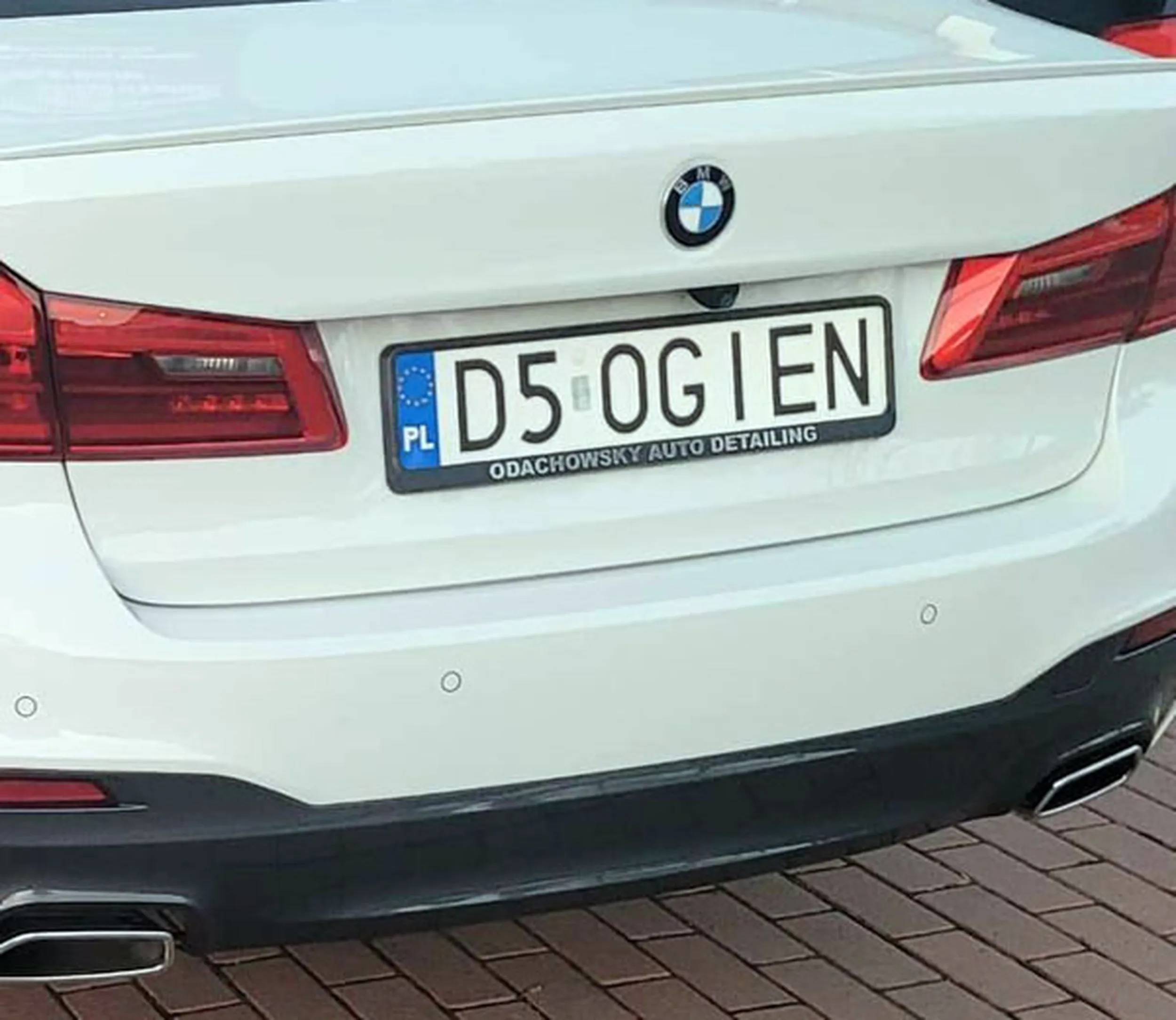 Fajny numer, blacha D5 OGIEN