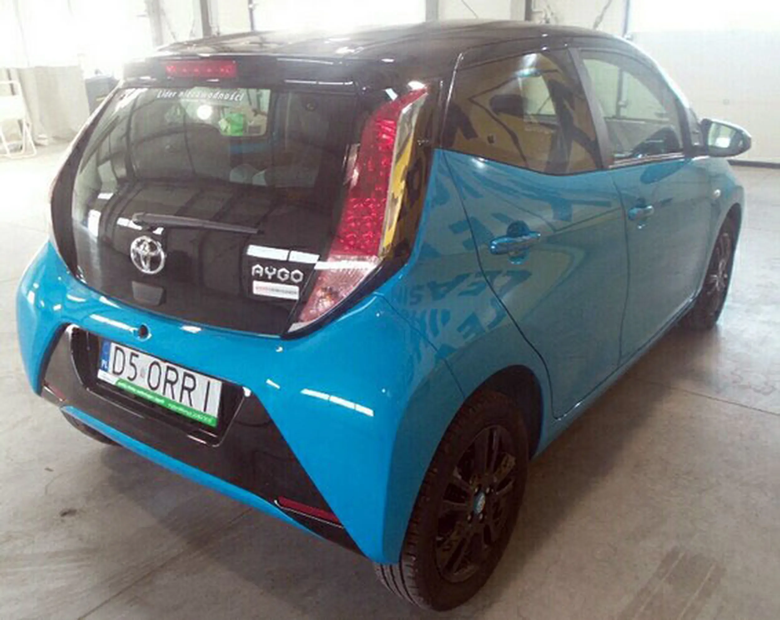 Fajny numer, blacha D5 ORRI