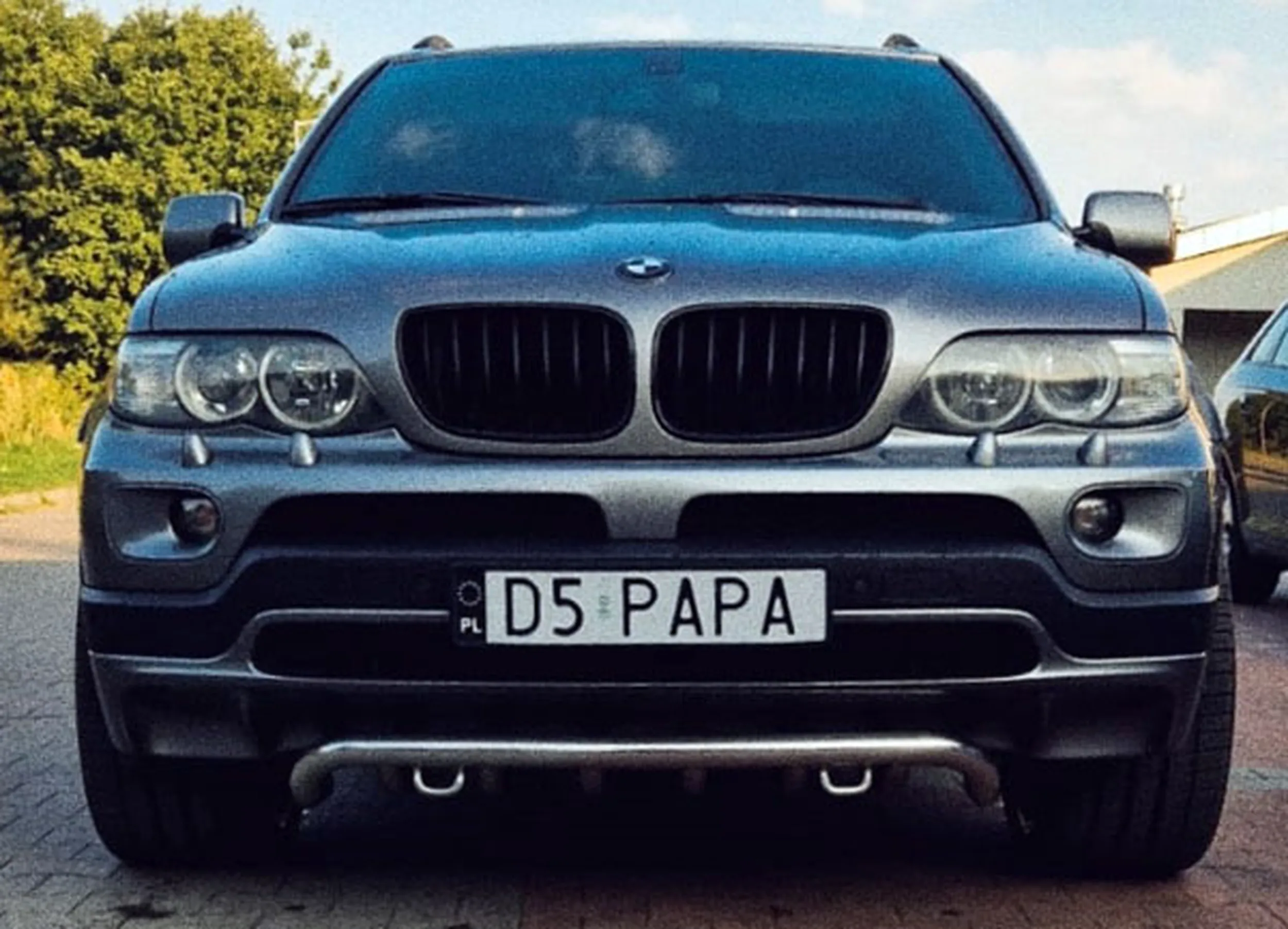 Fajny numer, blacha D5 PAPA