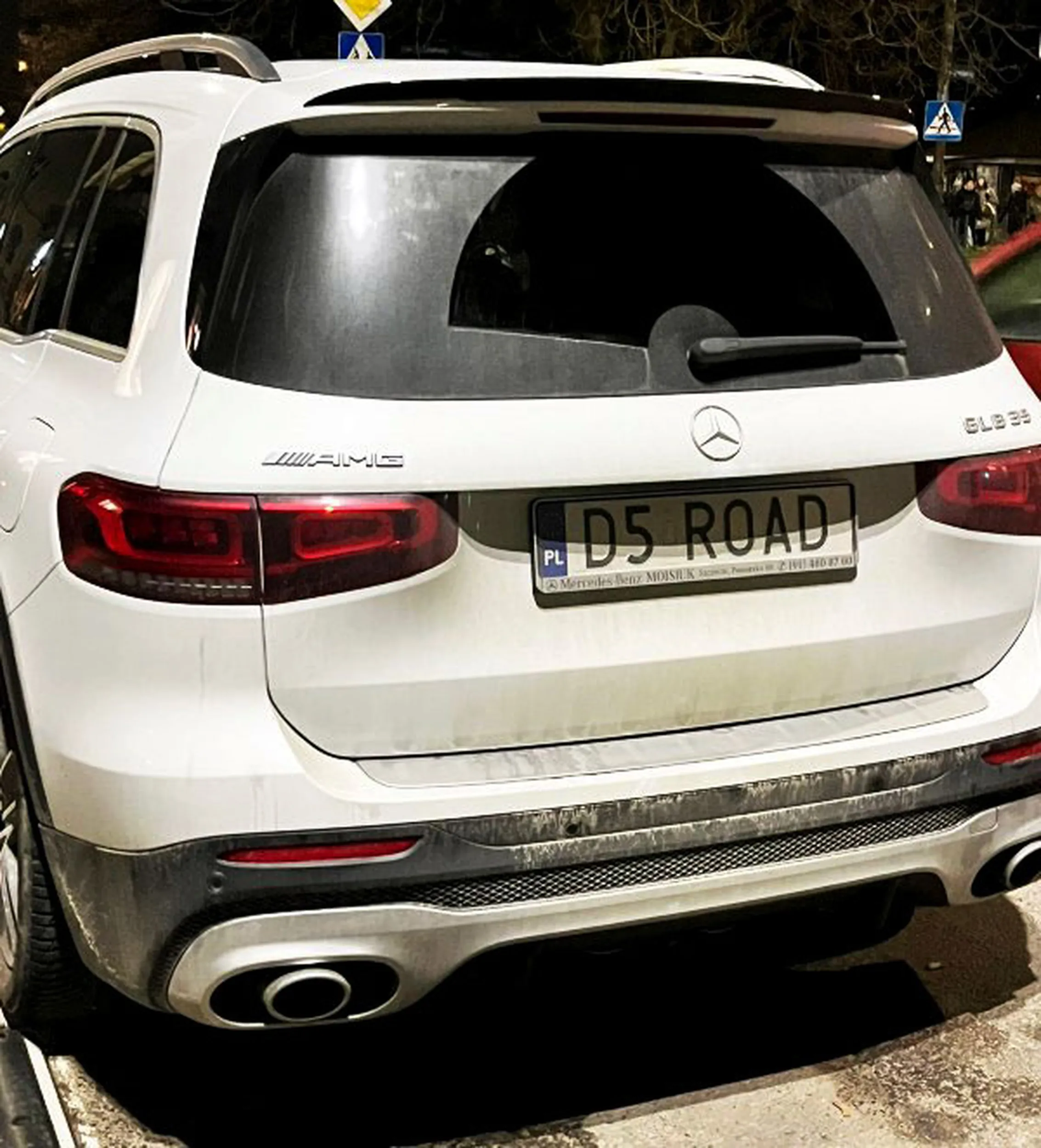 Fajny numer, blacha D5 ROAD