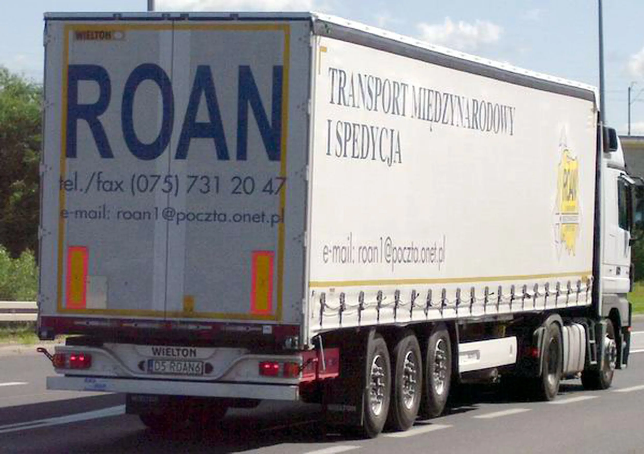 Fajny numer, blacha D5 ROAN6