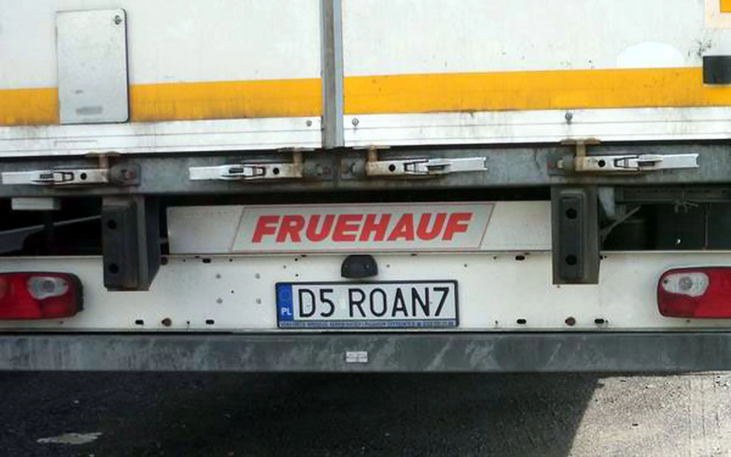 Fajny numer, blacha D5 ROAN7