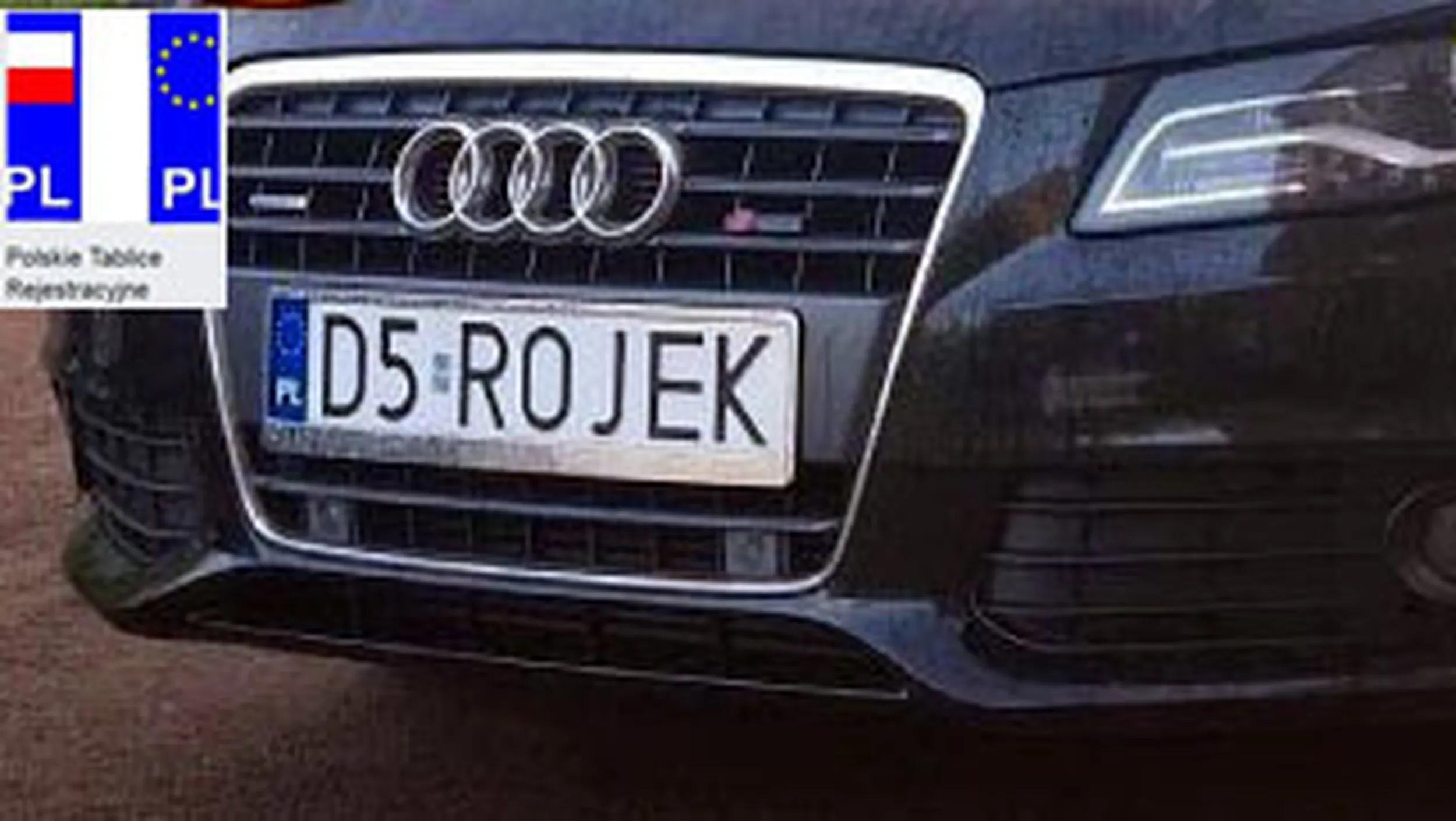 Fajny numer, blacha D5 ROJEK