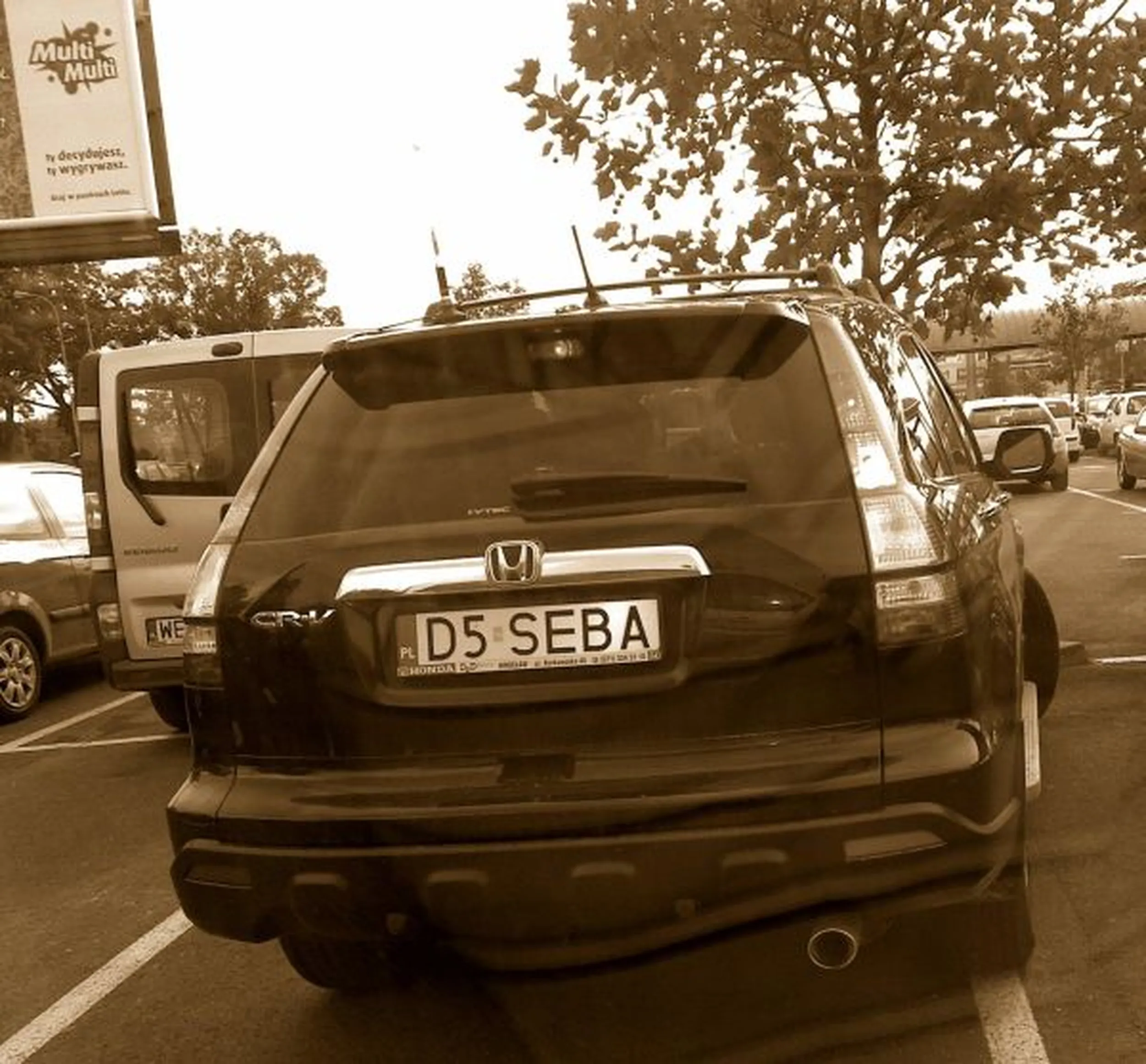 Fajny numer, blacha D5 SEBA