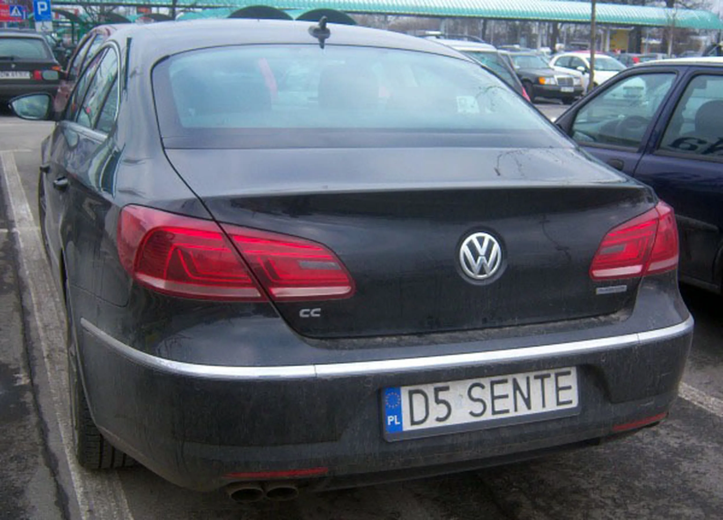 Fajny numer, blacha D5 SENTE