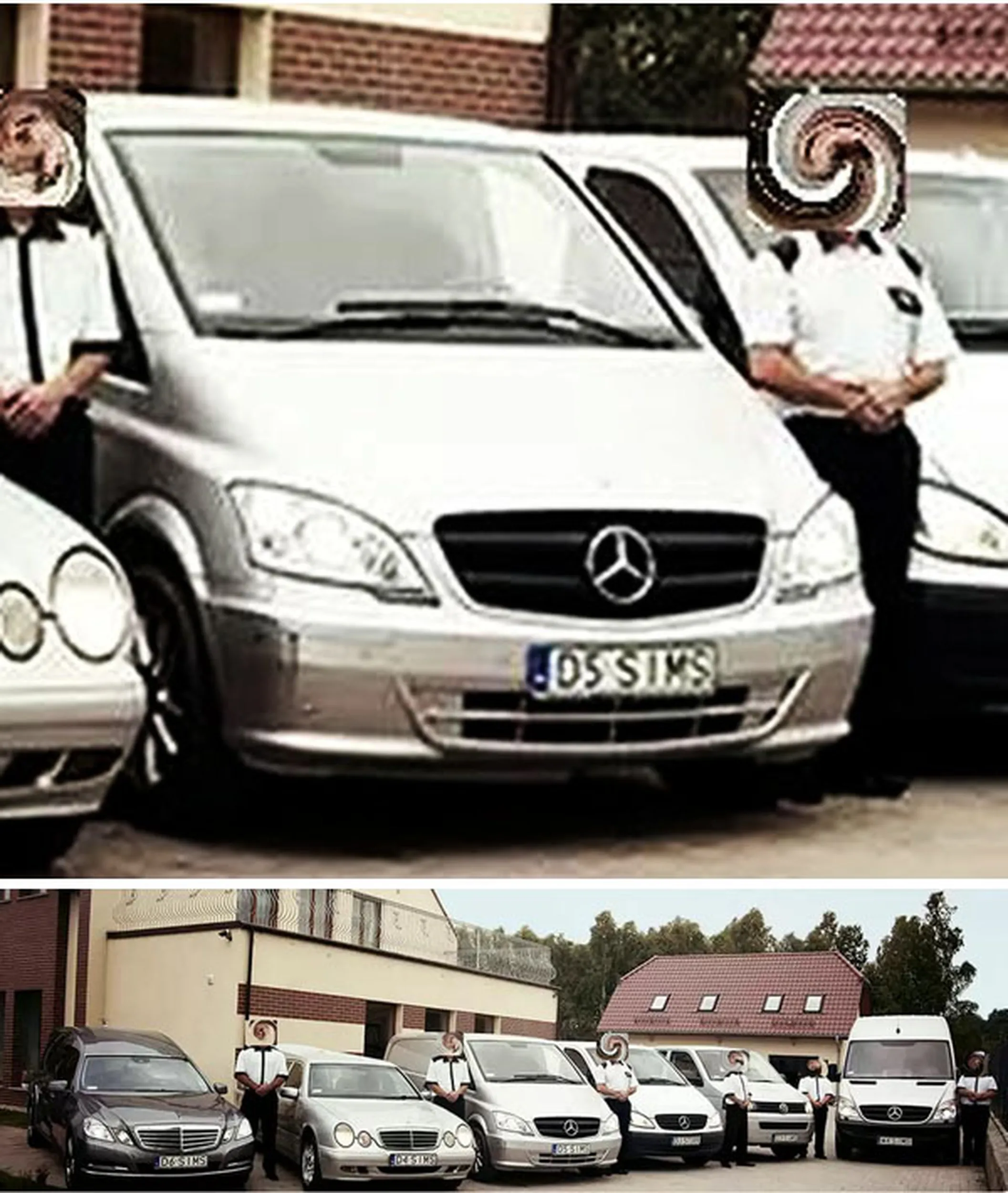 Fajny numer, blacha D5 SIMS