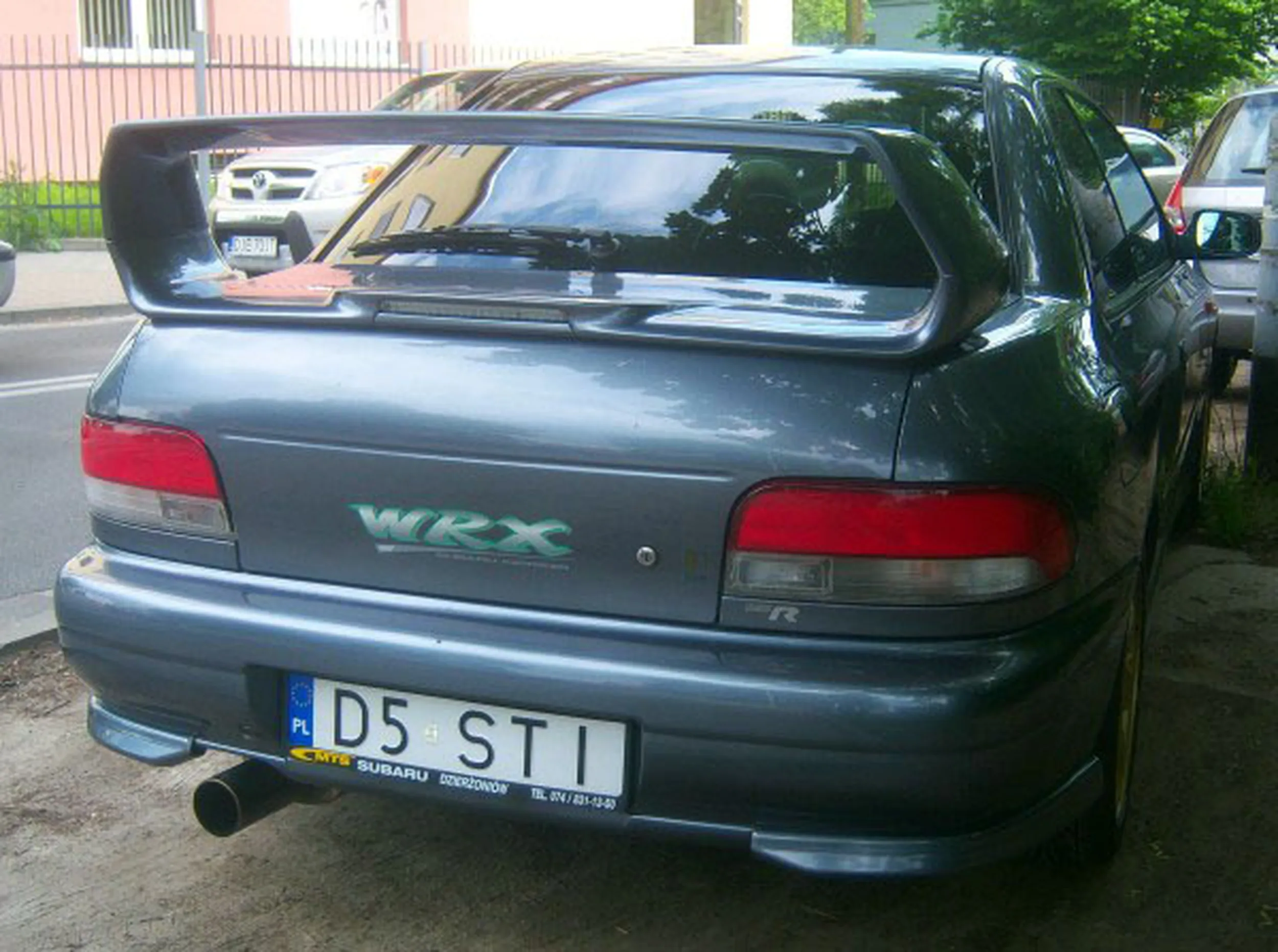 Fajny numer, blacha D5 STI