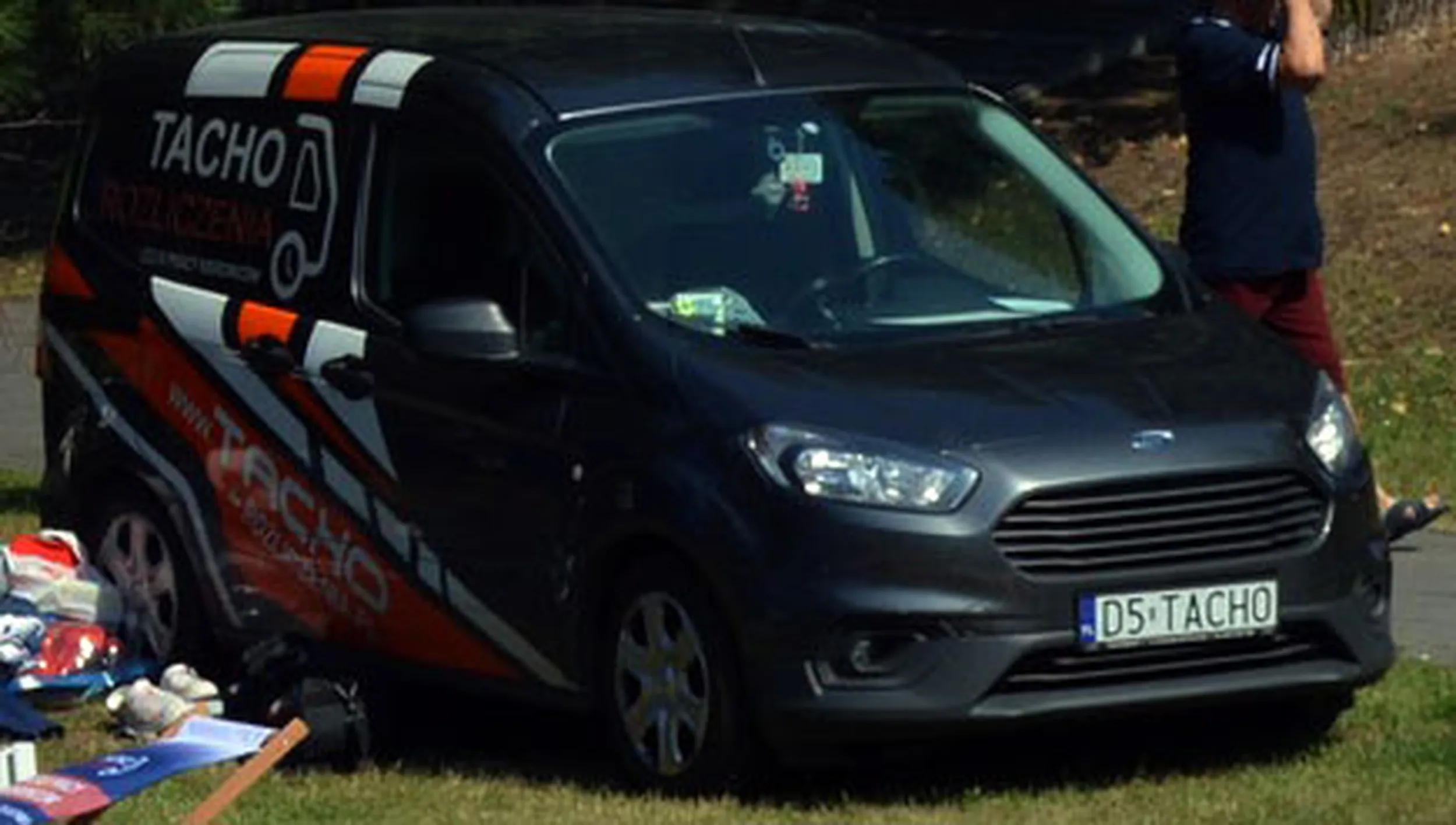 Fajny numer, blacha D5 TACHO