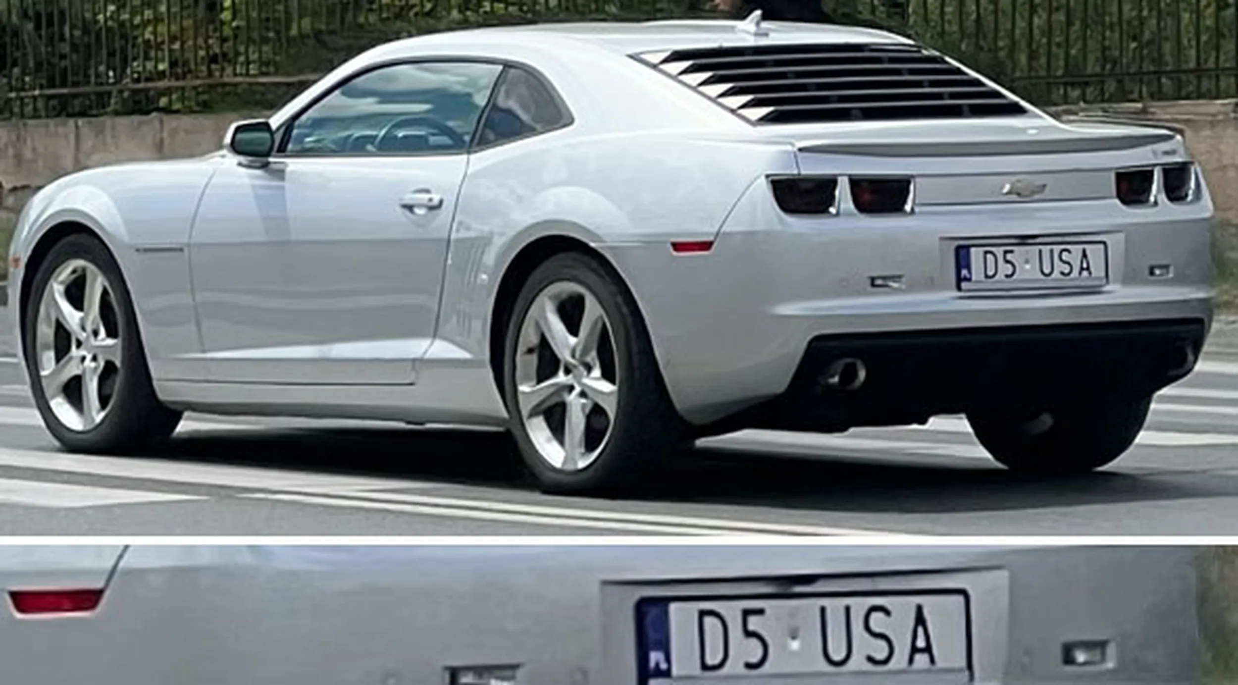 Fajny numer, blacha D5 USA