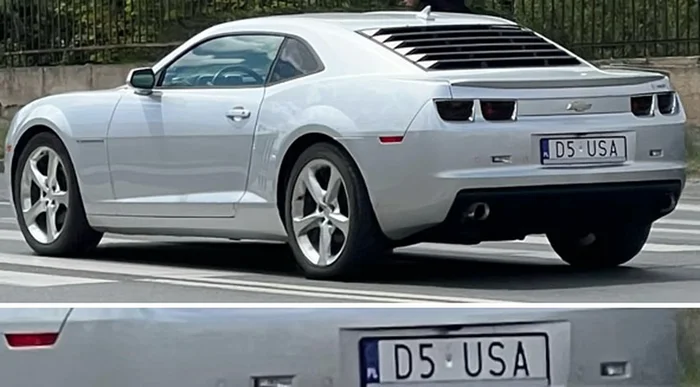 Fajny numer, blacha D5 USA