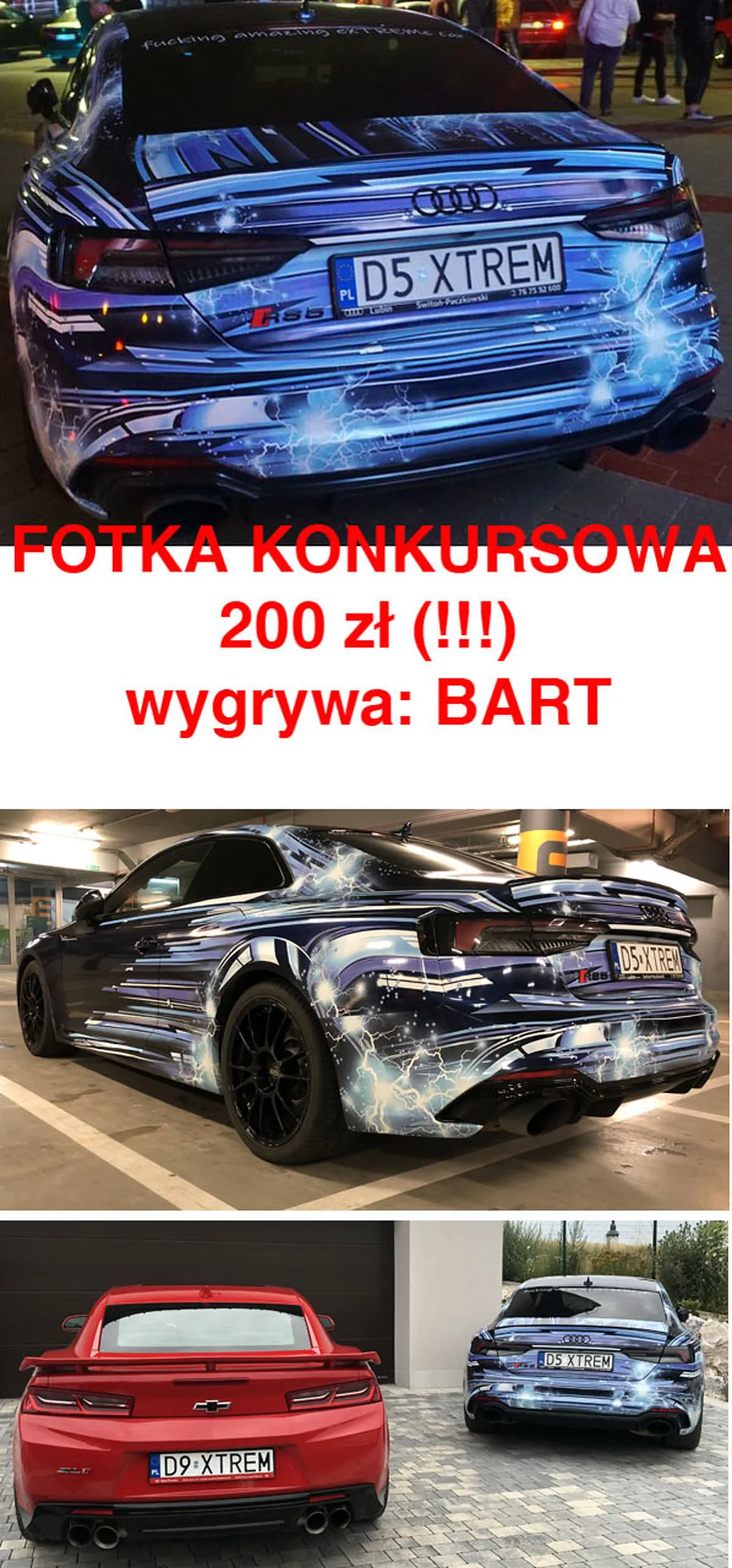 Fajny numer, blacha D5 XTREM