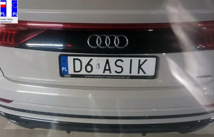 Fajny numer, blacha D6 ASIK