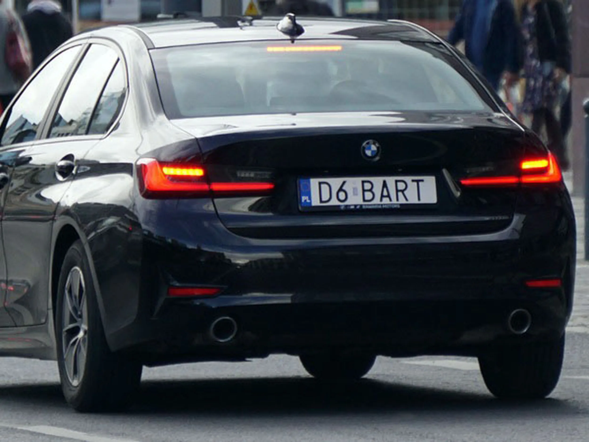 Fajny numer, blacha D6 BART