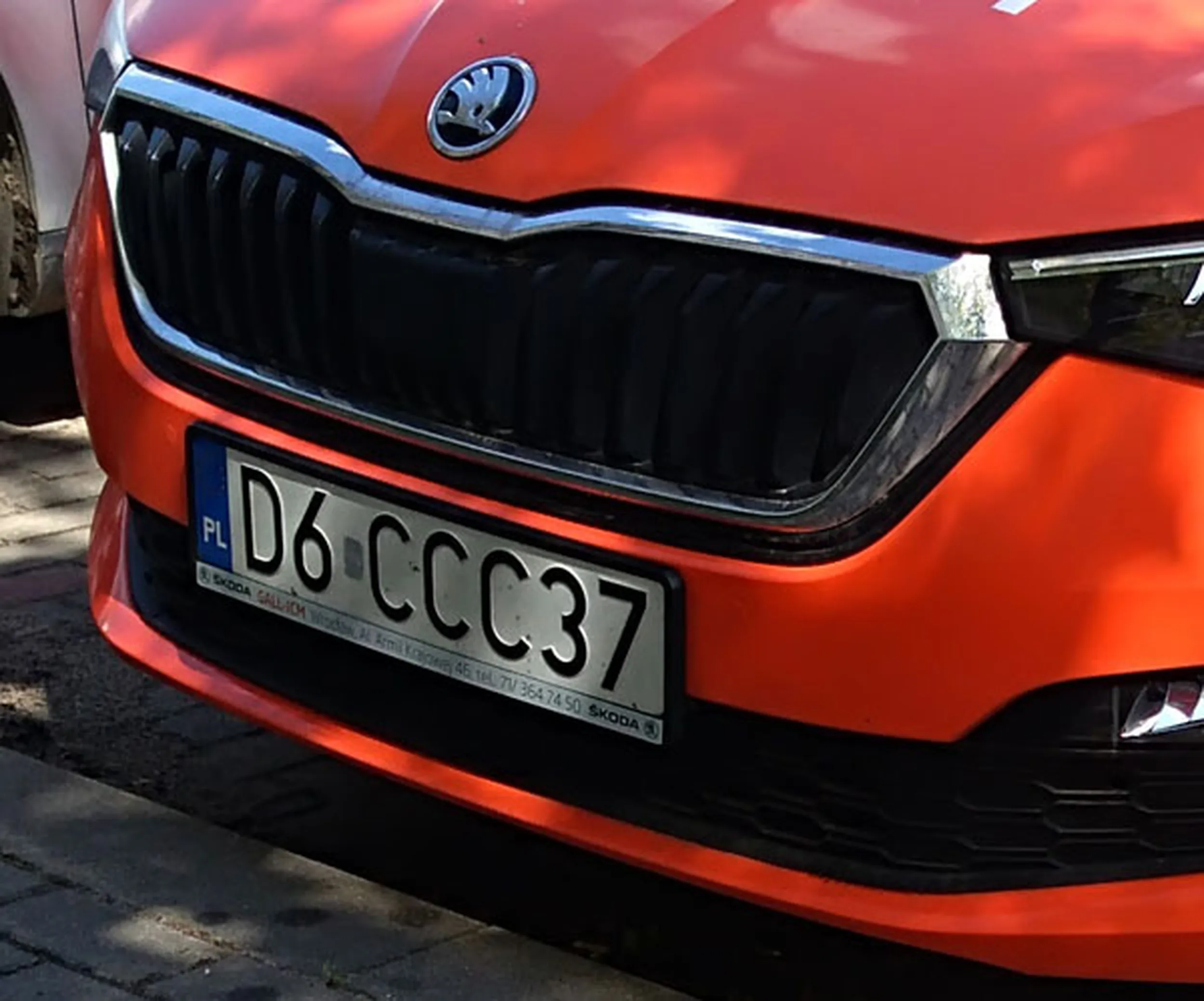 Fajny numer, blacha D6 CCC37