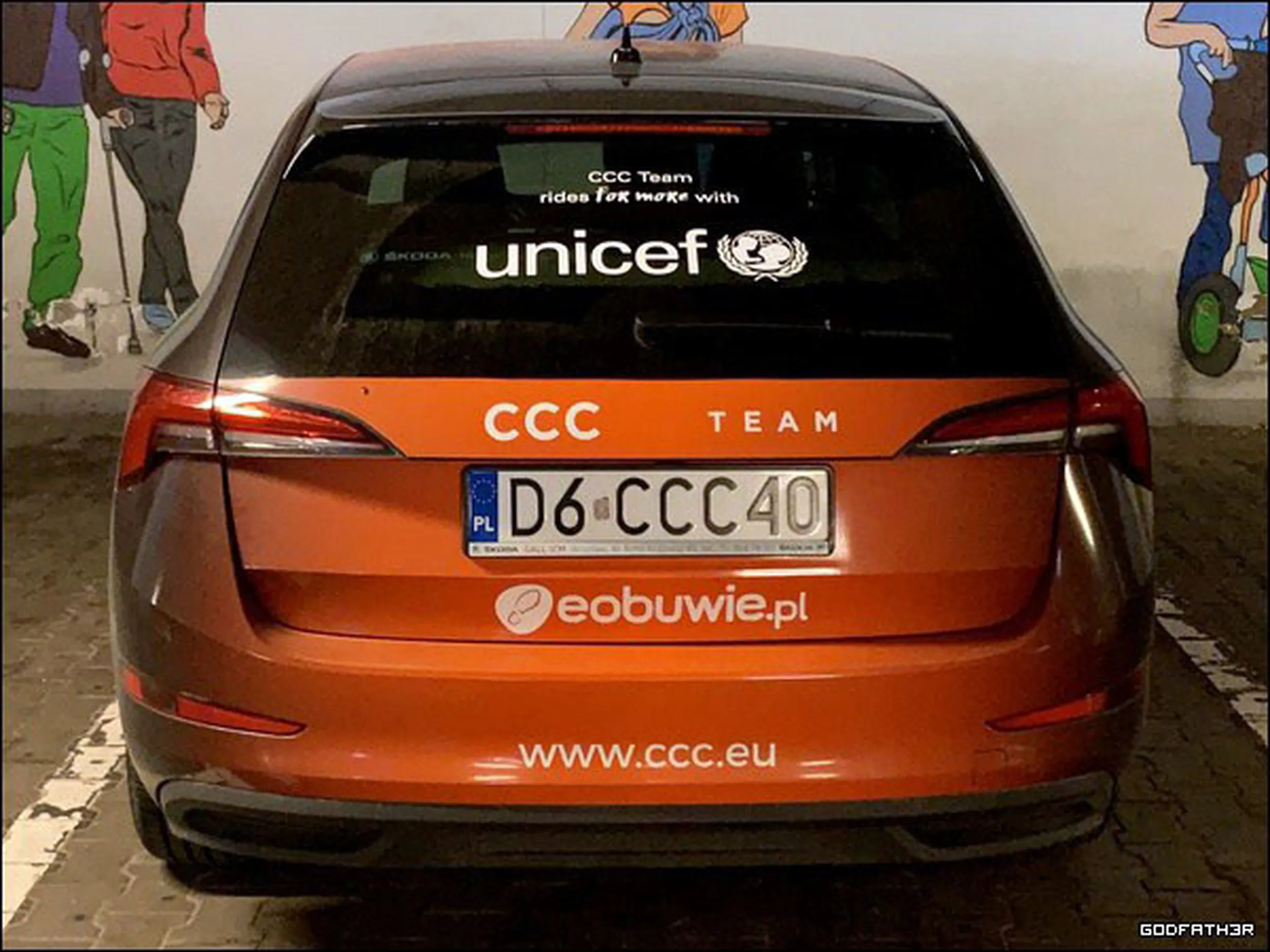 Fajny numer, blacha D6 CCC40