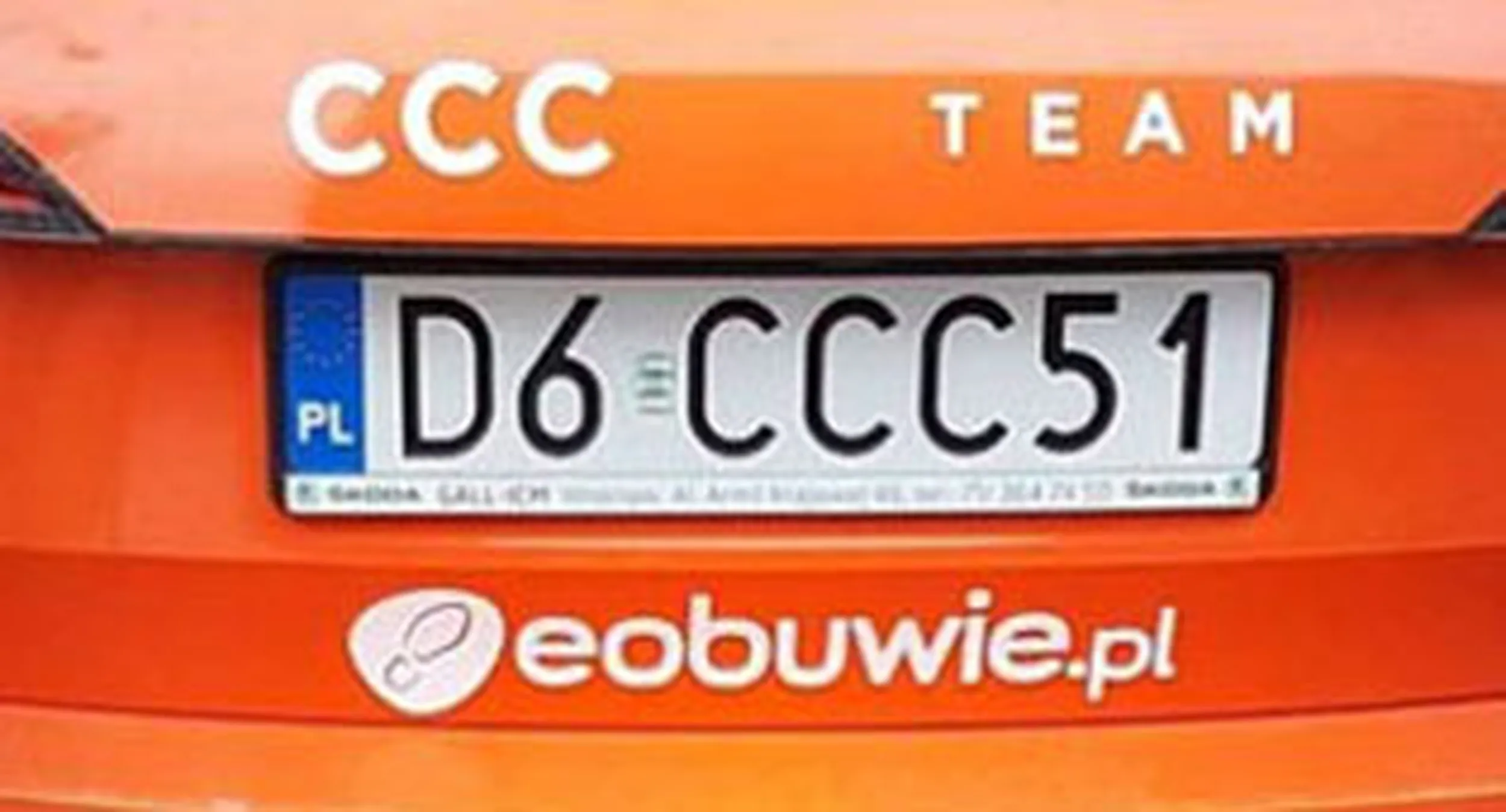 Fajny numer, blacha D6 CCC51