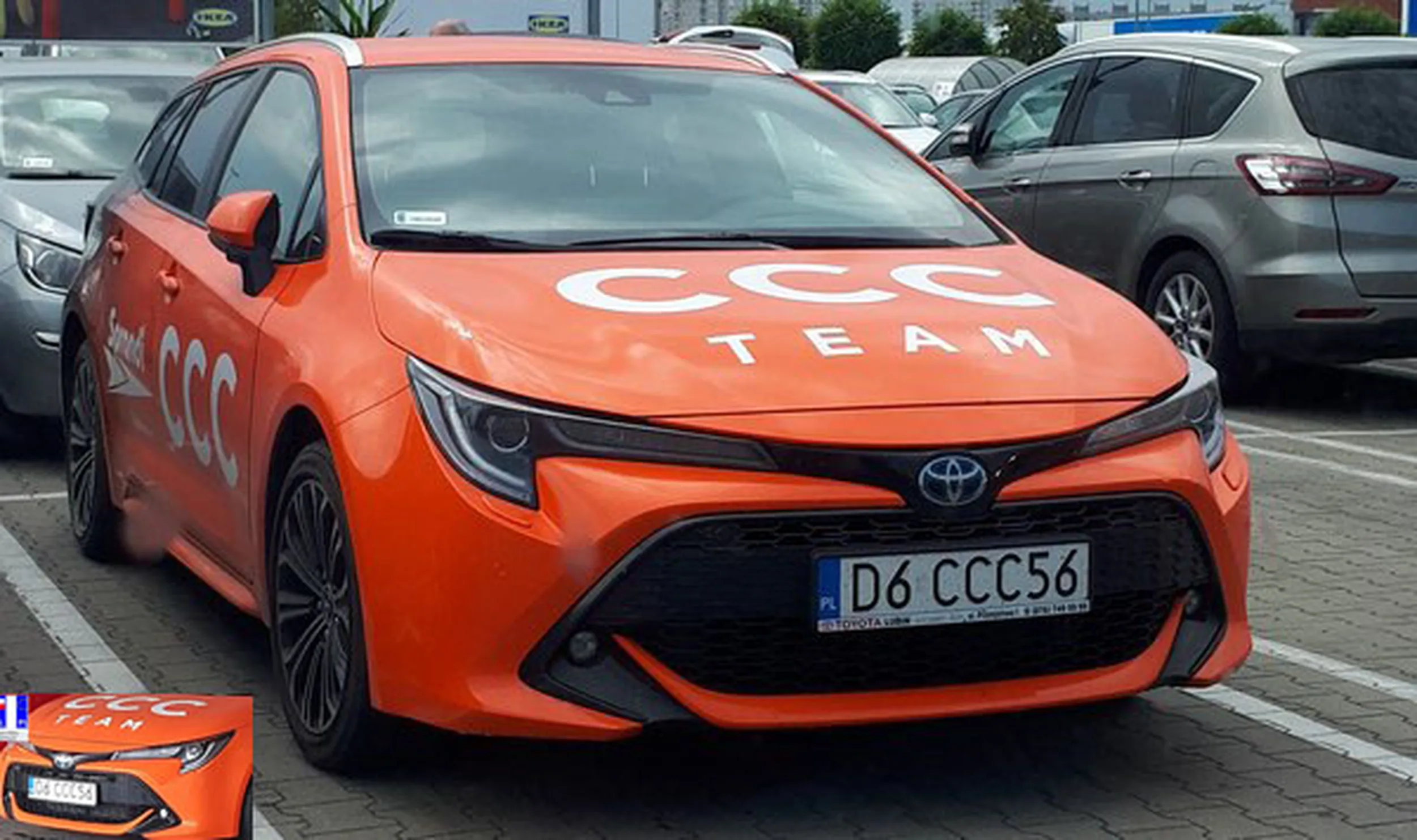 Fajny numer, blacha D6 CCC56