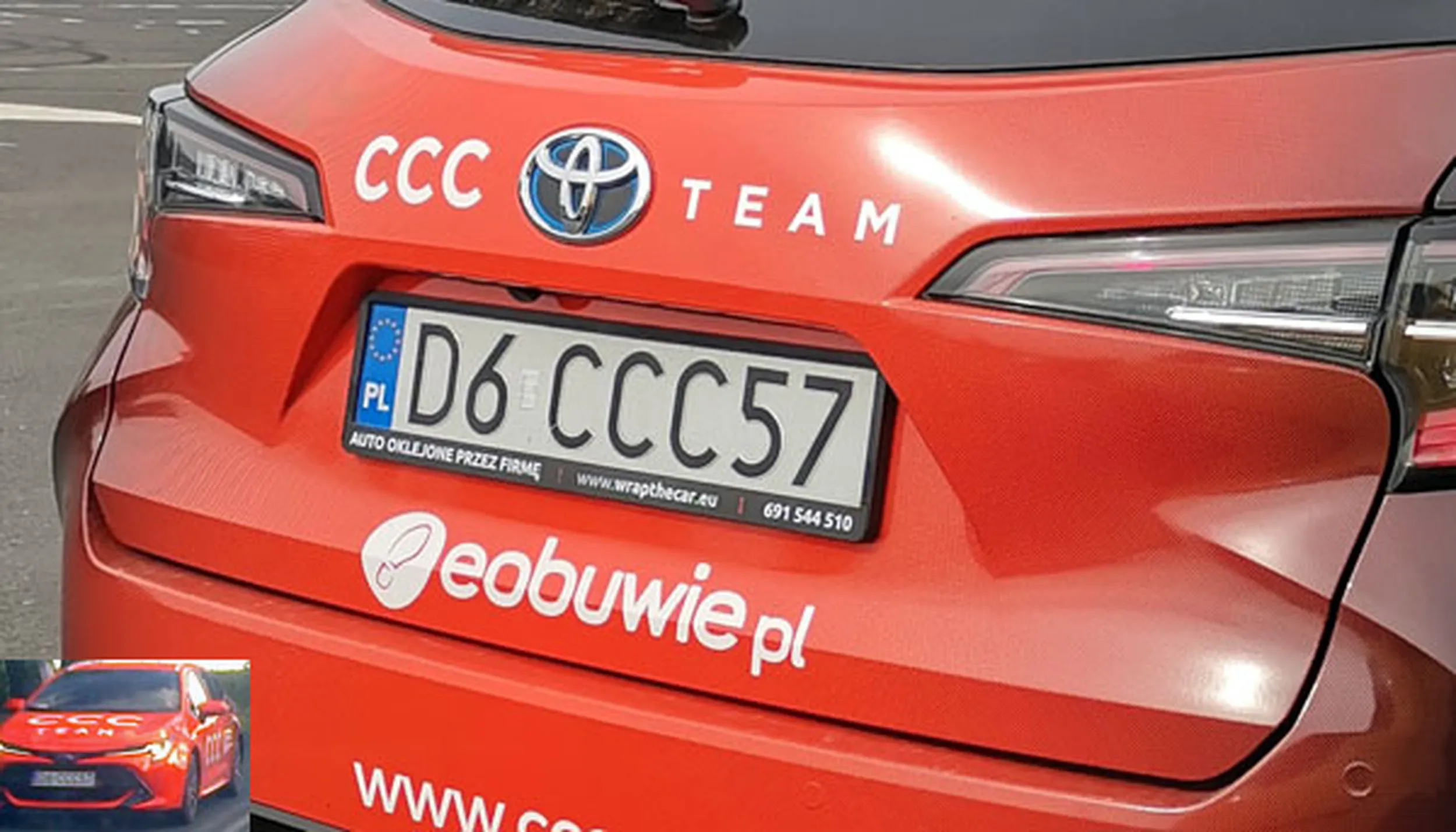 Fajny numer, blacha D6 CCC57